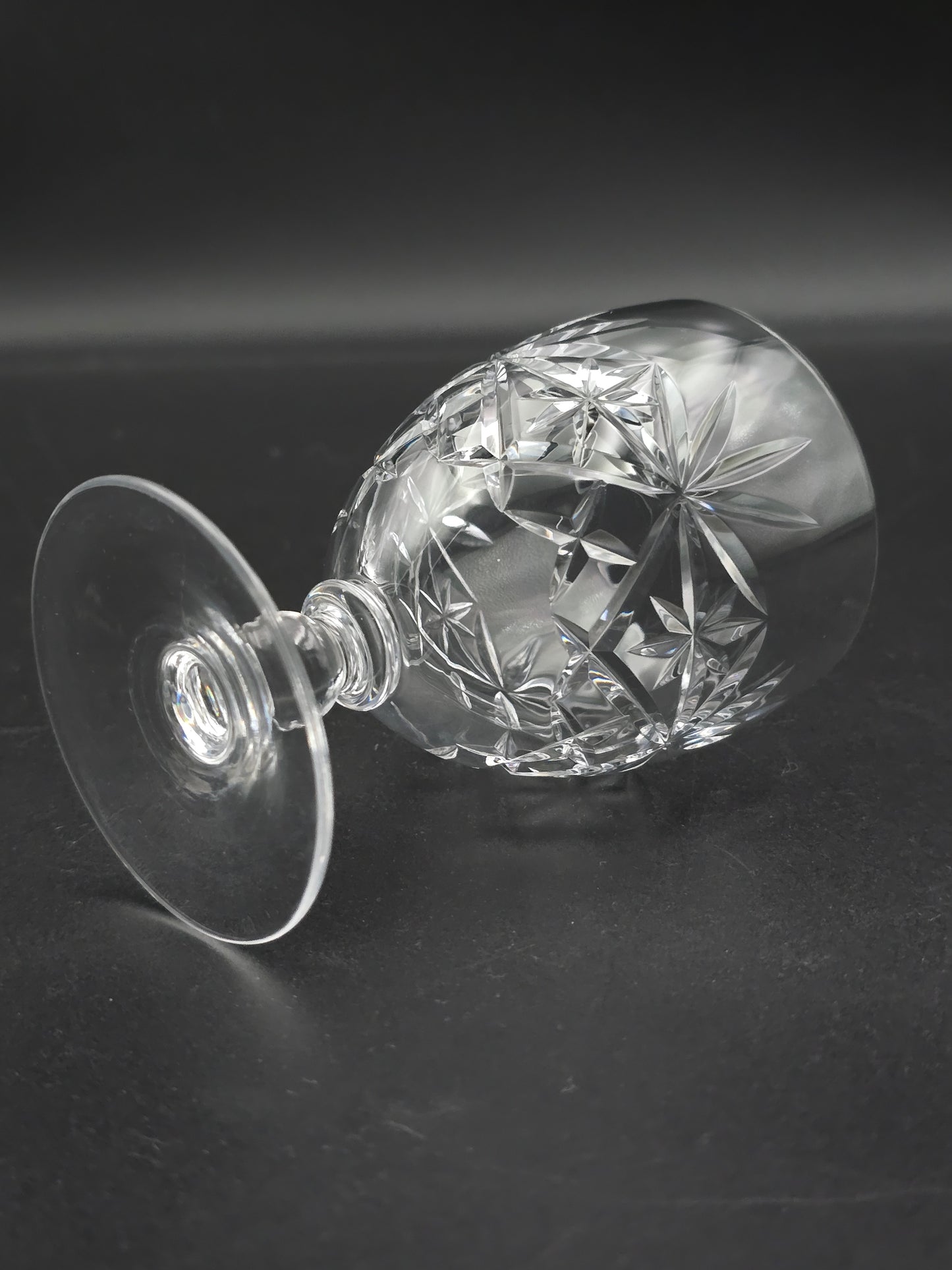 Set of 5 Crystal wine goblets 175ml