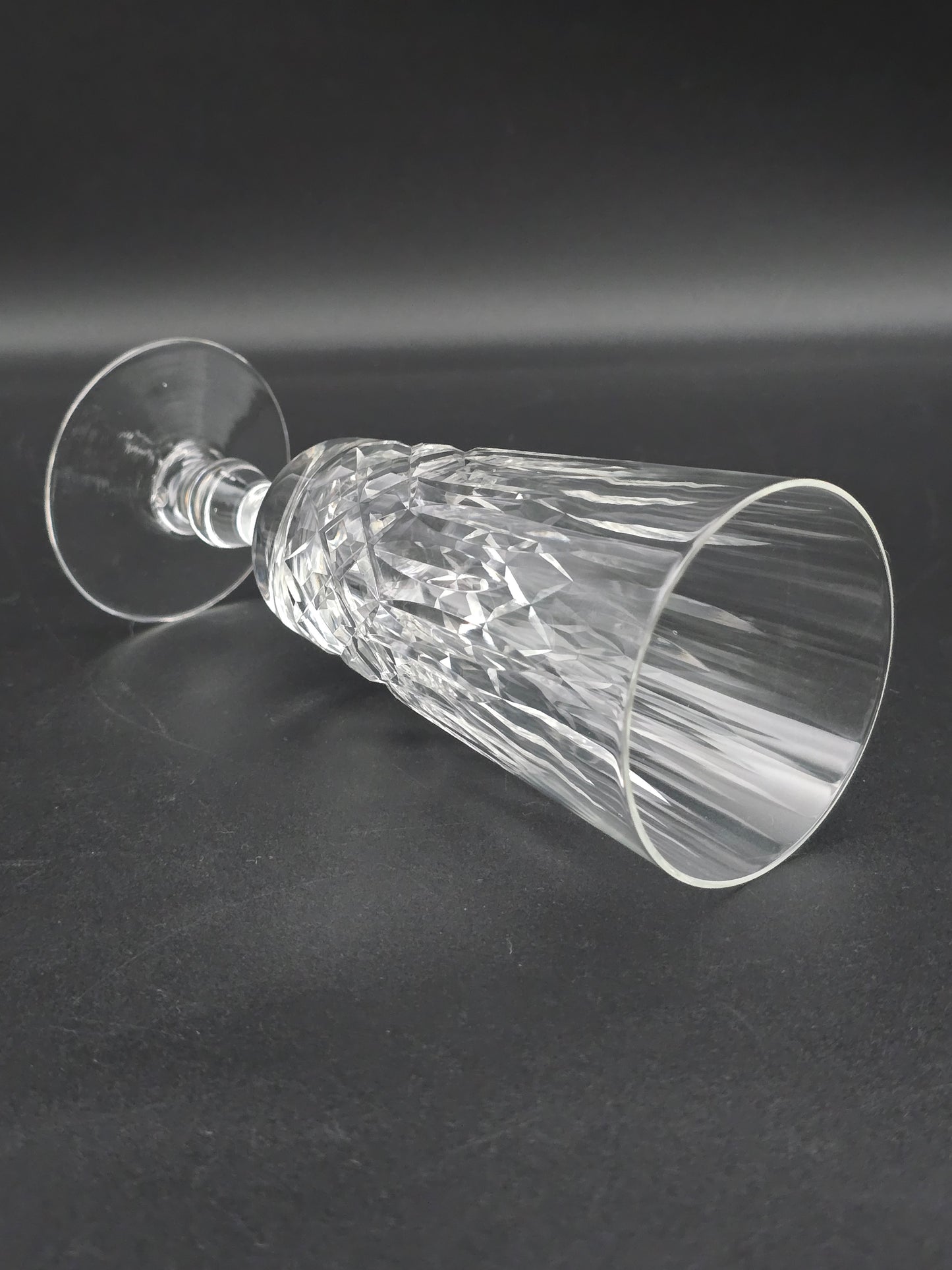Set of 6 Vintage Crystal Champagne Flutes 200ml