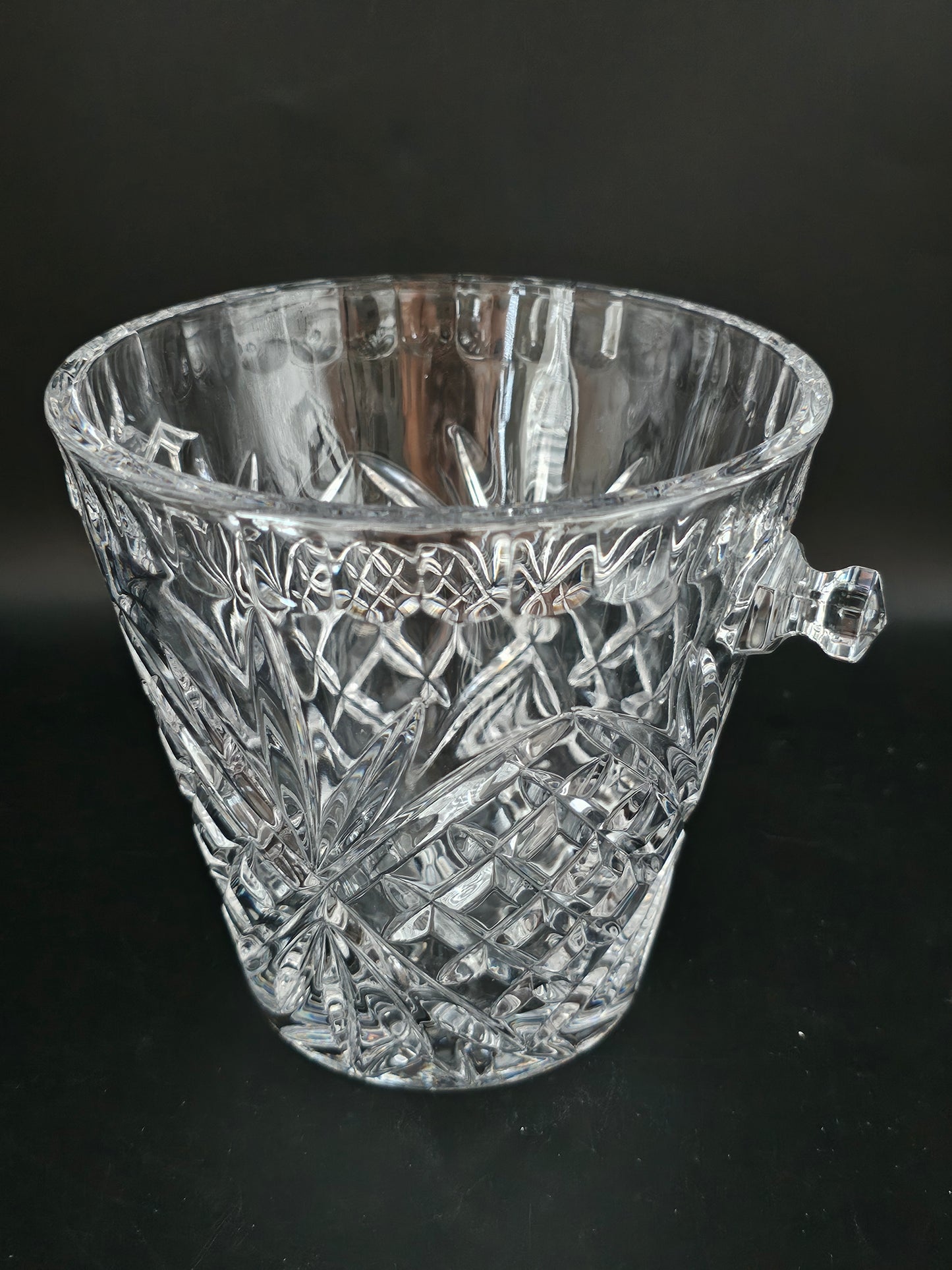 Royal Doulton Crystal Champagne Flutes & Ice Bucket set.
