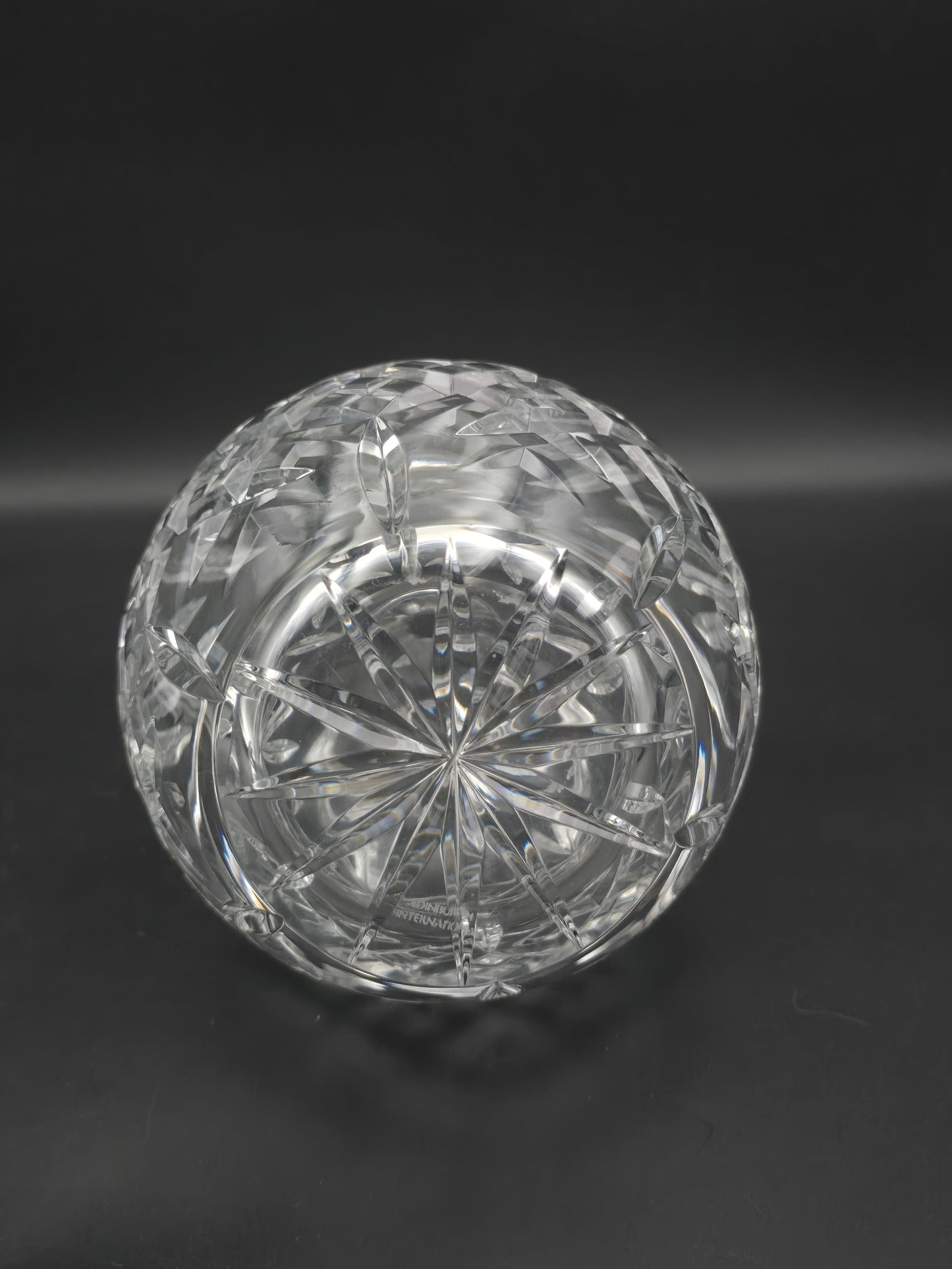 Edinburgh Crystal Balmoral Pattern Crystal Decanter