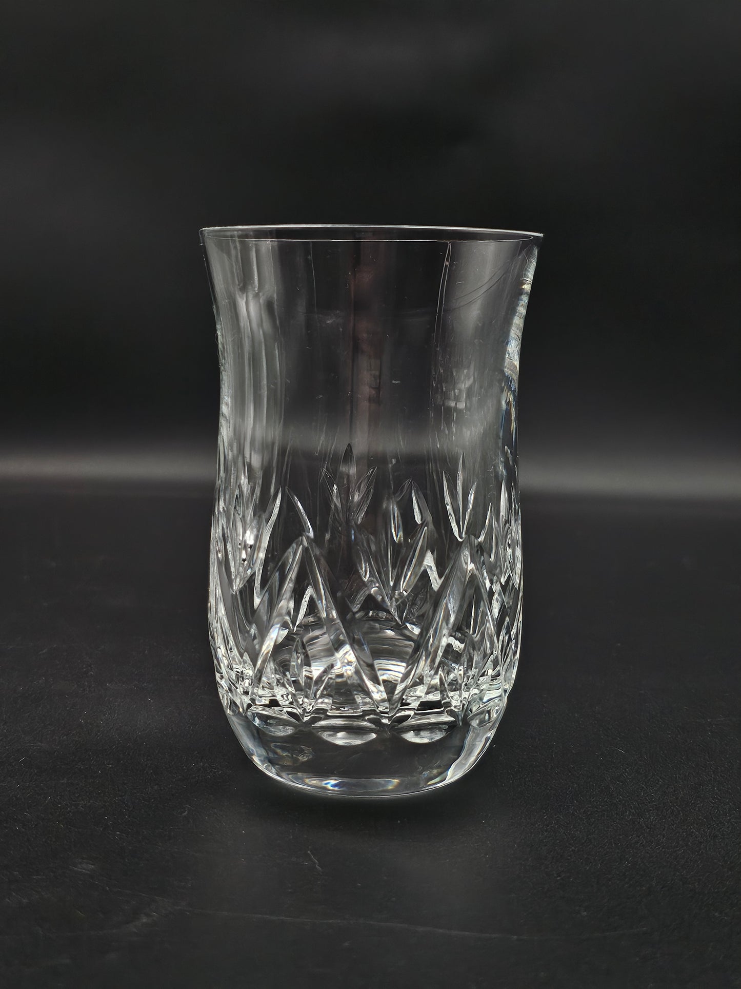 Set of 6 Crystal Tumbler glasses 350ml ideal for juice or water.