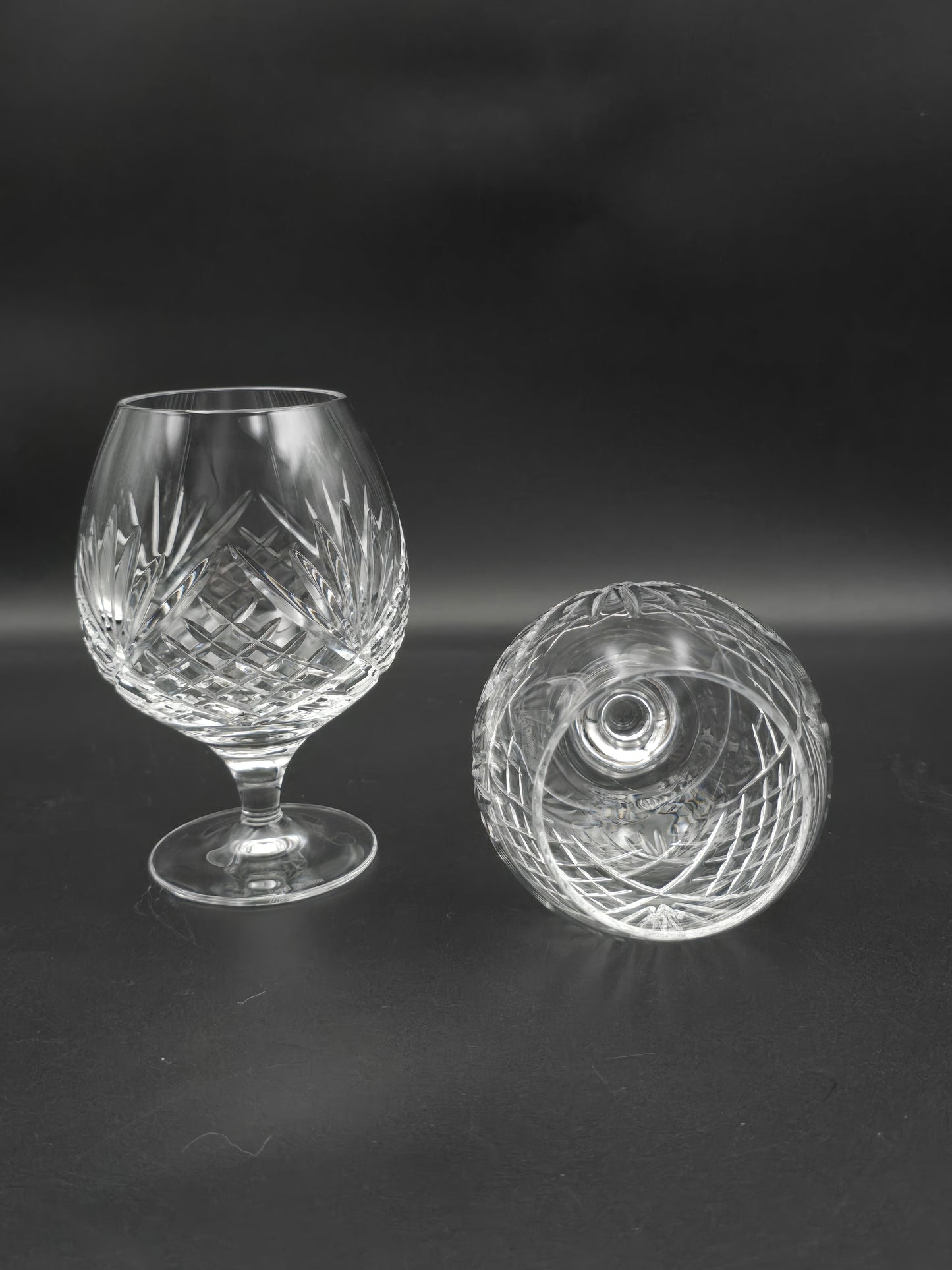 Pair of large Royal Doulton Westminster pattern Brandy Glasses 13oz
