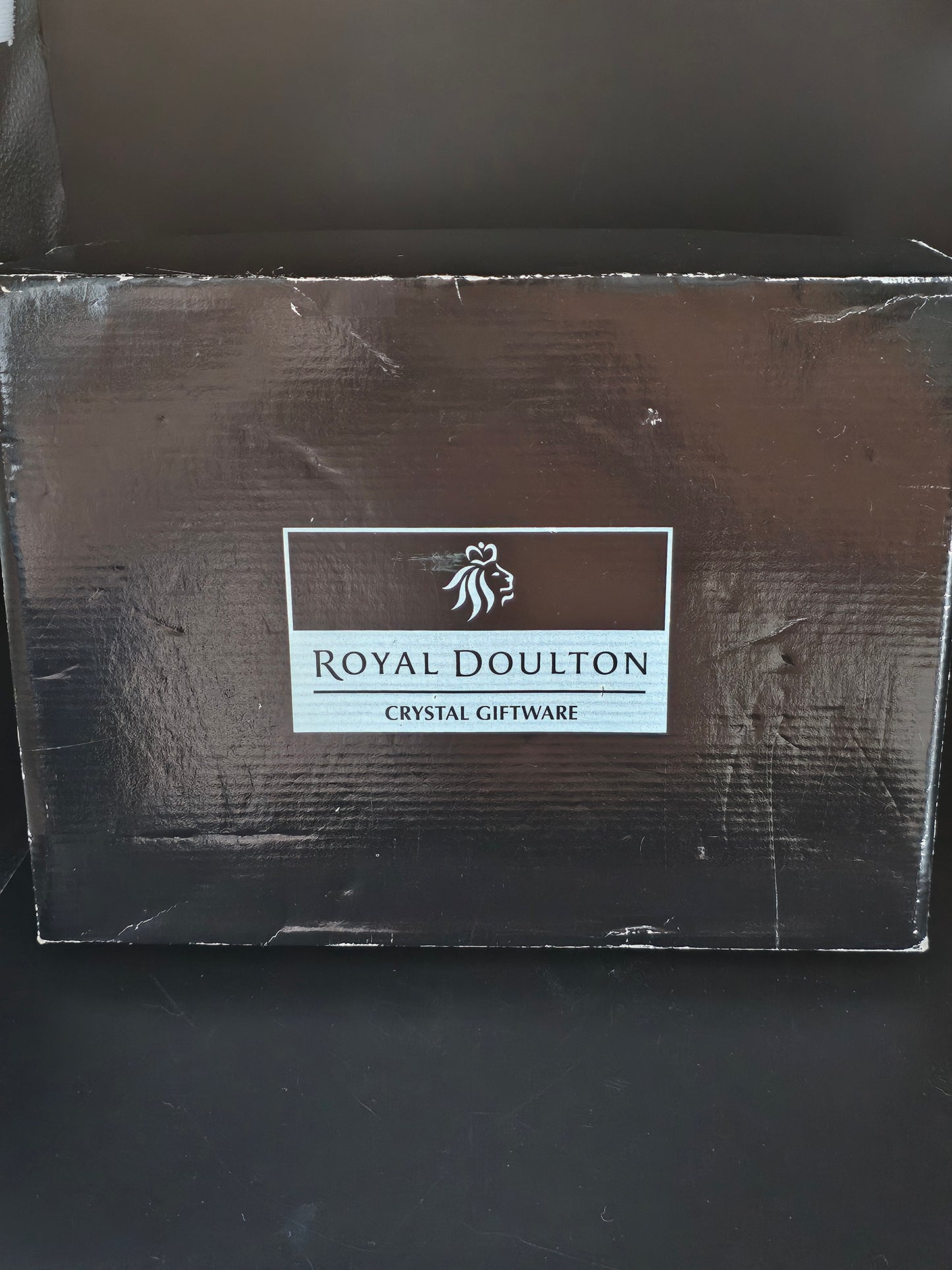 Royal Doulton Crystal Champagne Flutes & Ice Bucket set.