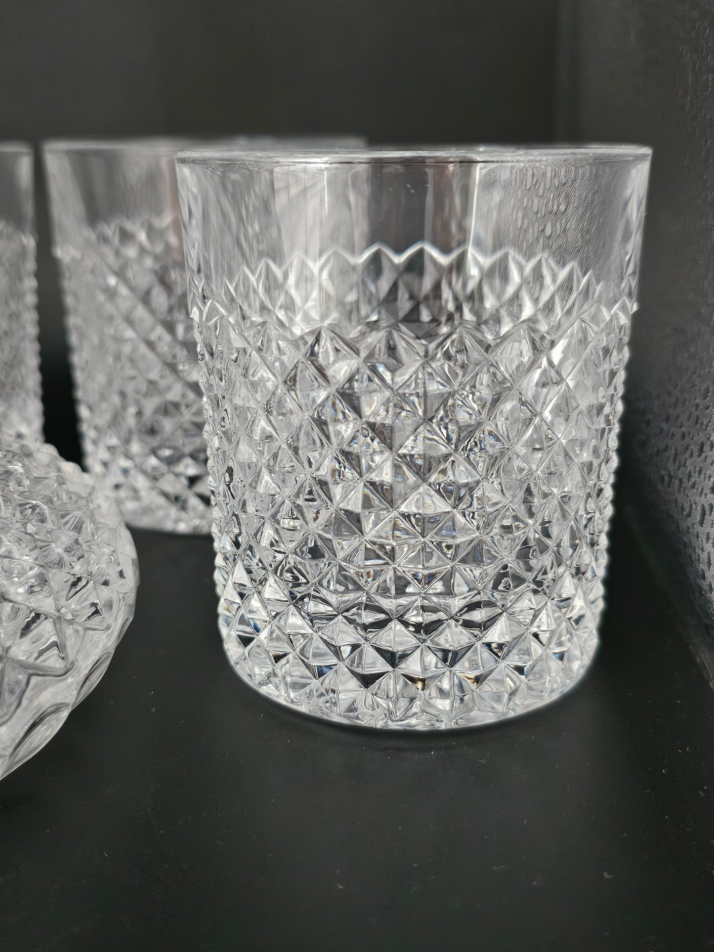 Ships Decanter and 5 Tumbler Glasses set