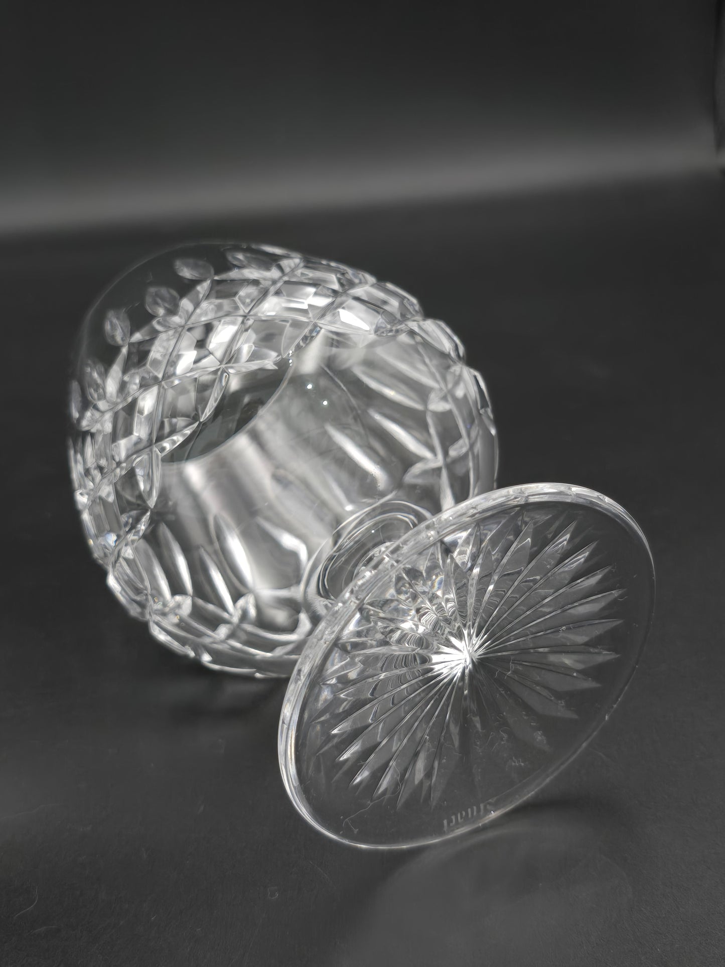 Pair of Stuart Crystal Glendevon Pattern Brandy Glasses 11oz