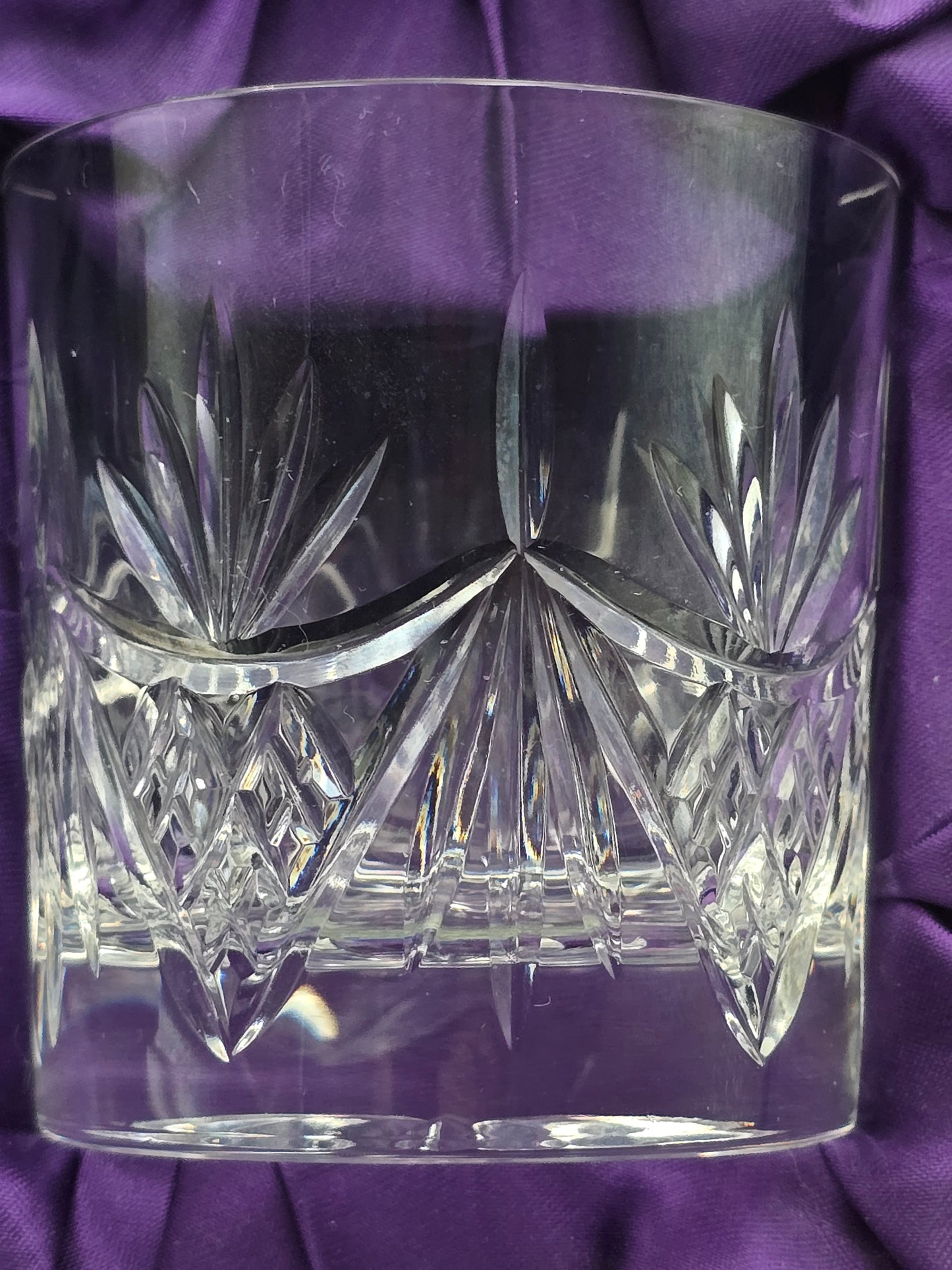Set of 6 Edinburgh Crystal Beauly 9 oz Tumblers – Original Box, Star‑Cut Base, 1st Quality