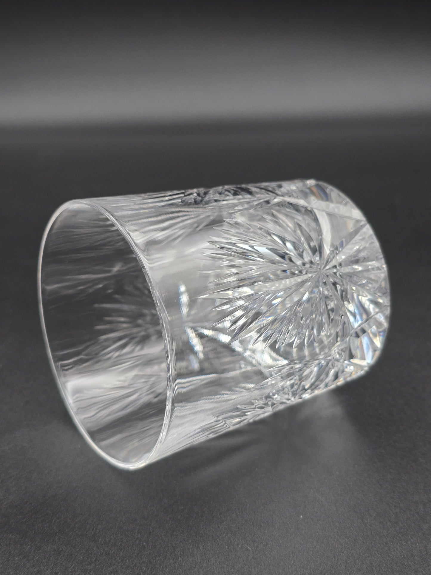 Set of 4 Edinburgh Crystal Star of Edinburgh pattern 7oz Tumblers