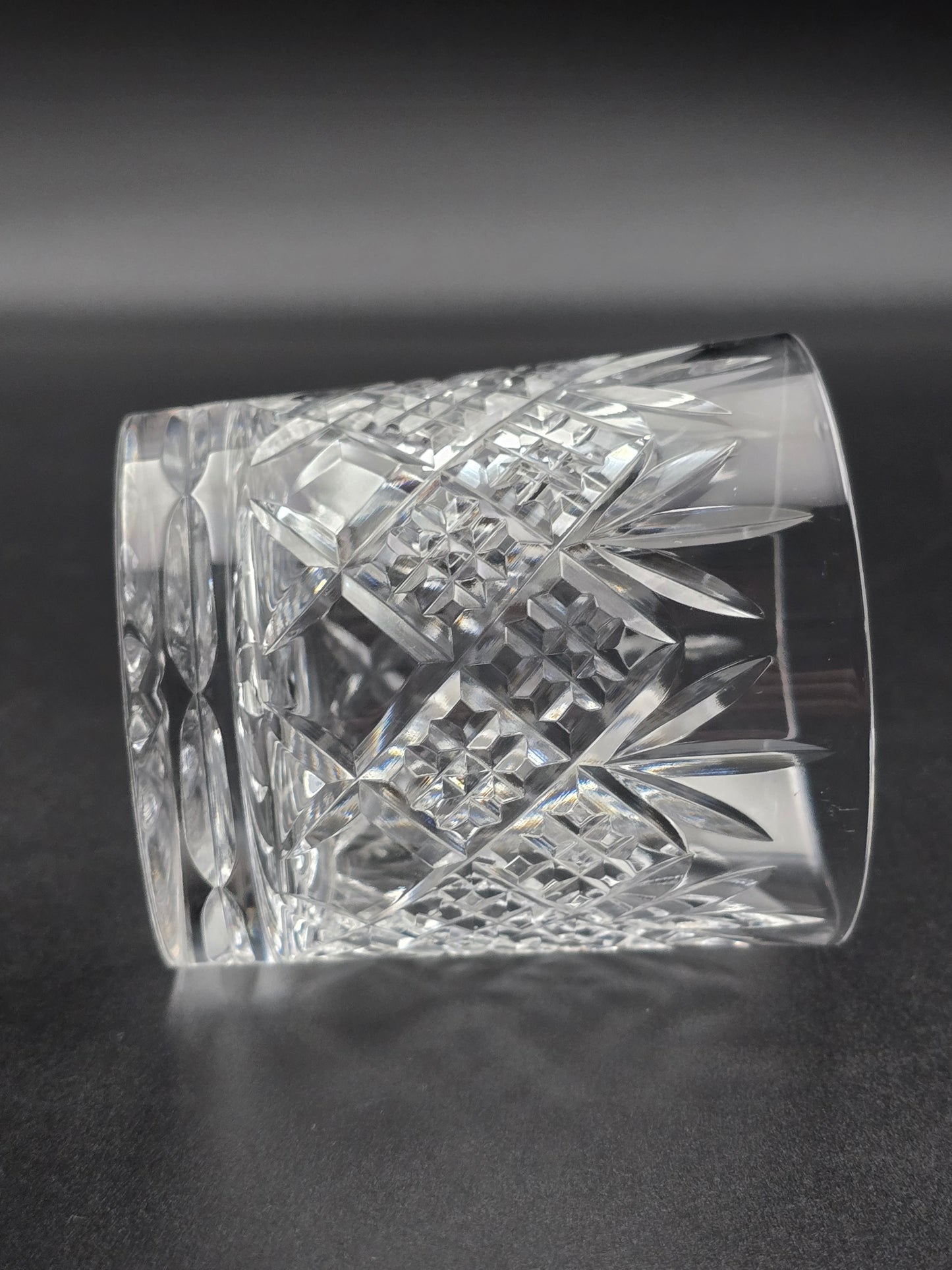 Set of 6 Thomas Webb Chiltern Pattern small 7oz Crystal tumblers