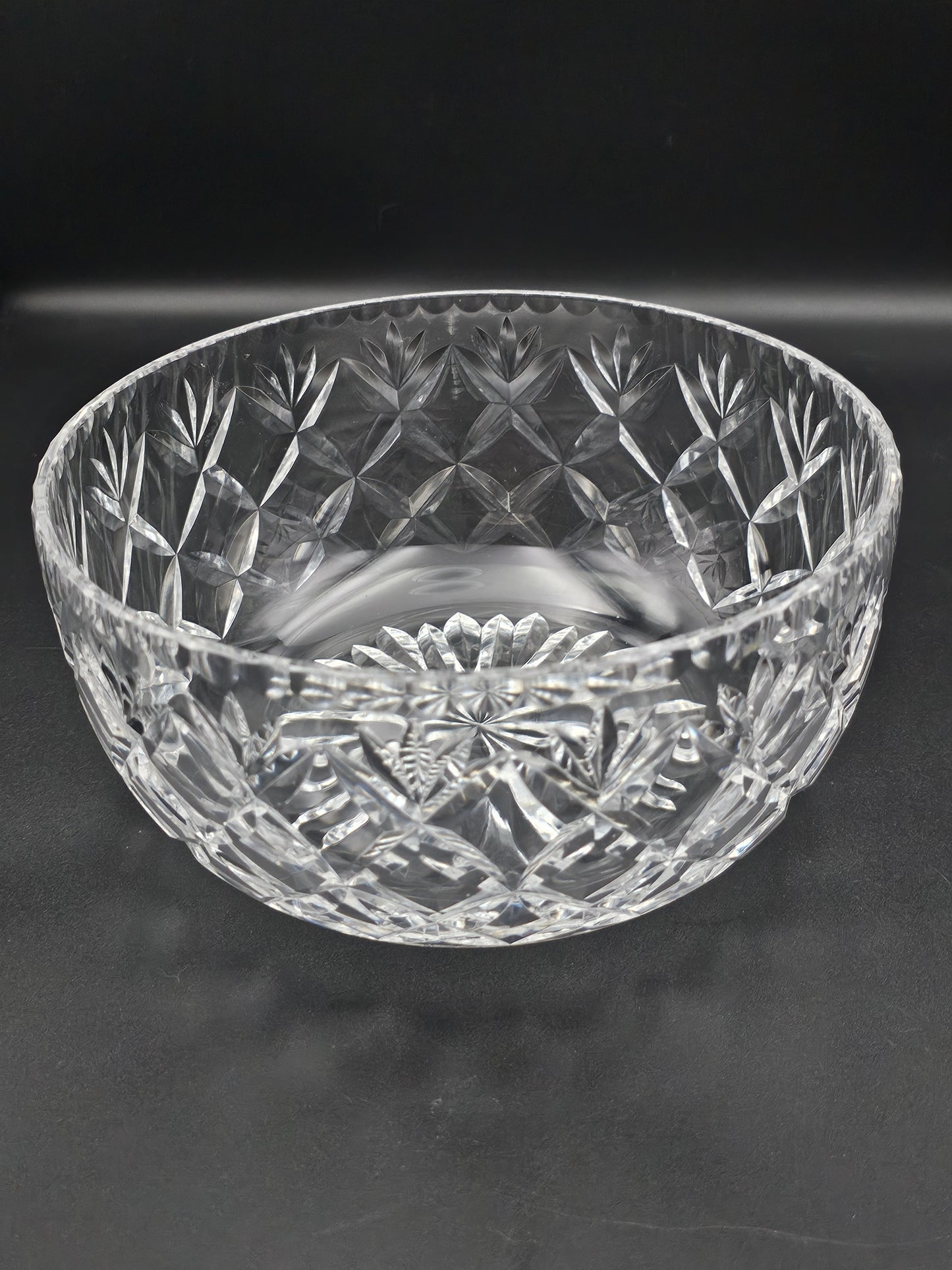 Royal Doulton Crystal Salad, Fruit or Trifle bowl 8"