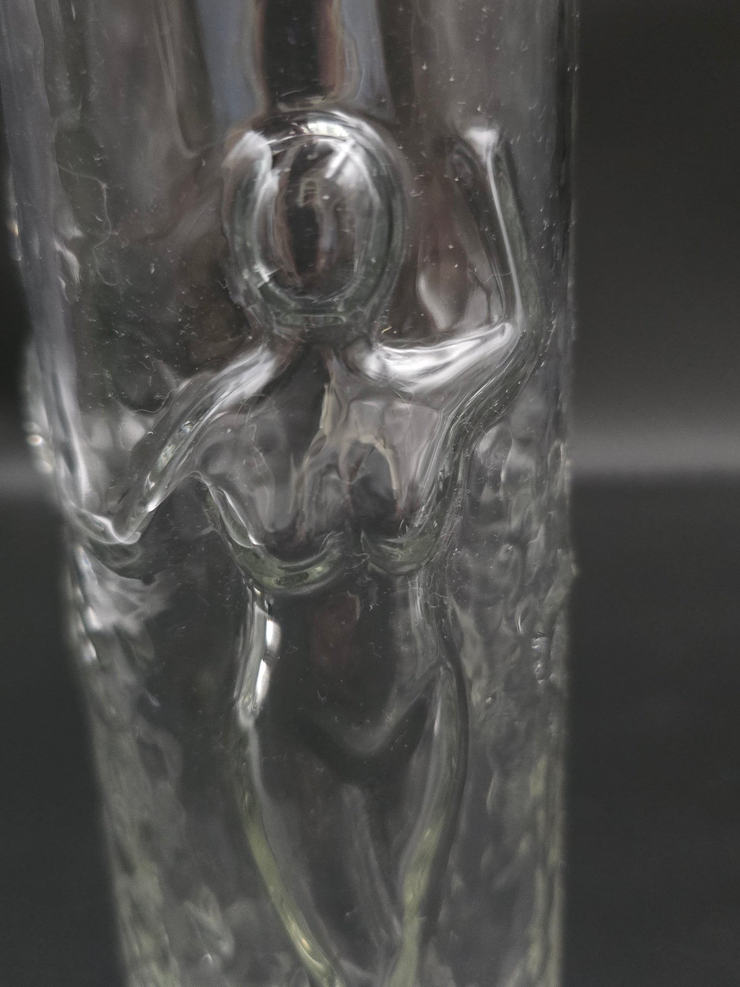2 Vintage La Femme 3D Beer glasses Naked Lady by Libbey Glass Co.