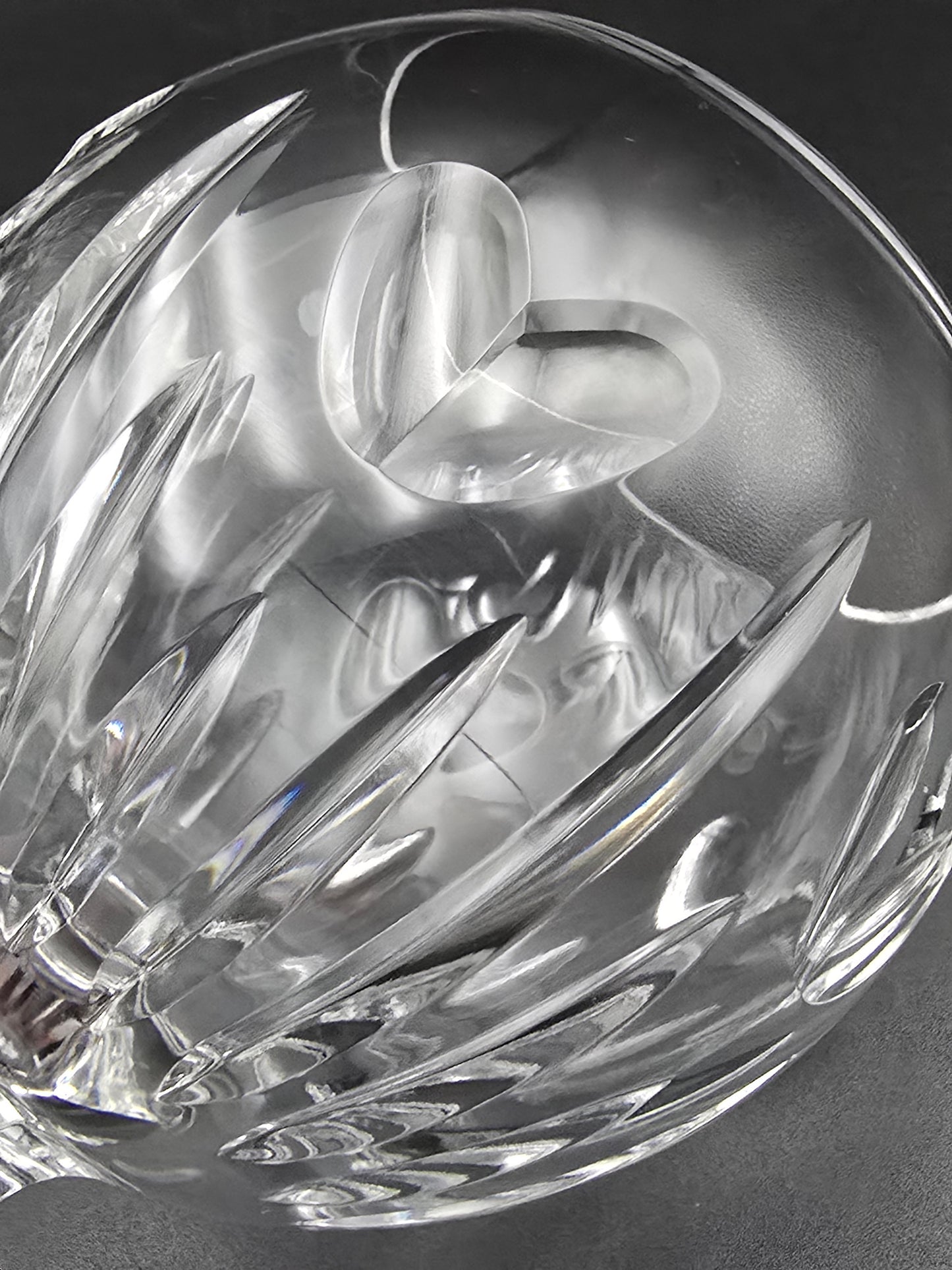 Waterford Crystal The Millennium Collection Toasting Goblets Pair. Second Toast - Love. Boxed.