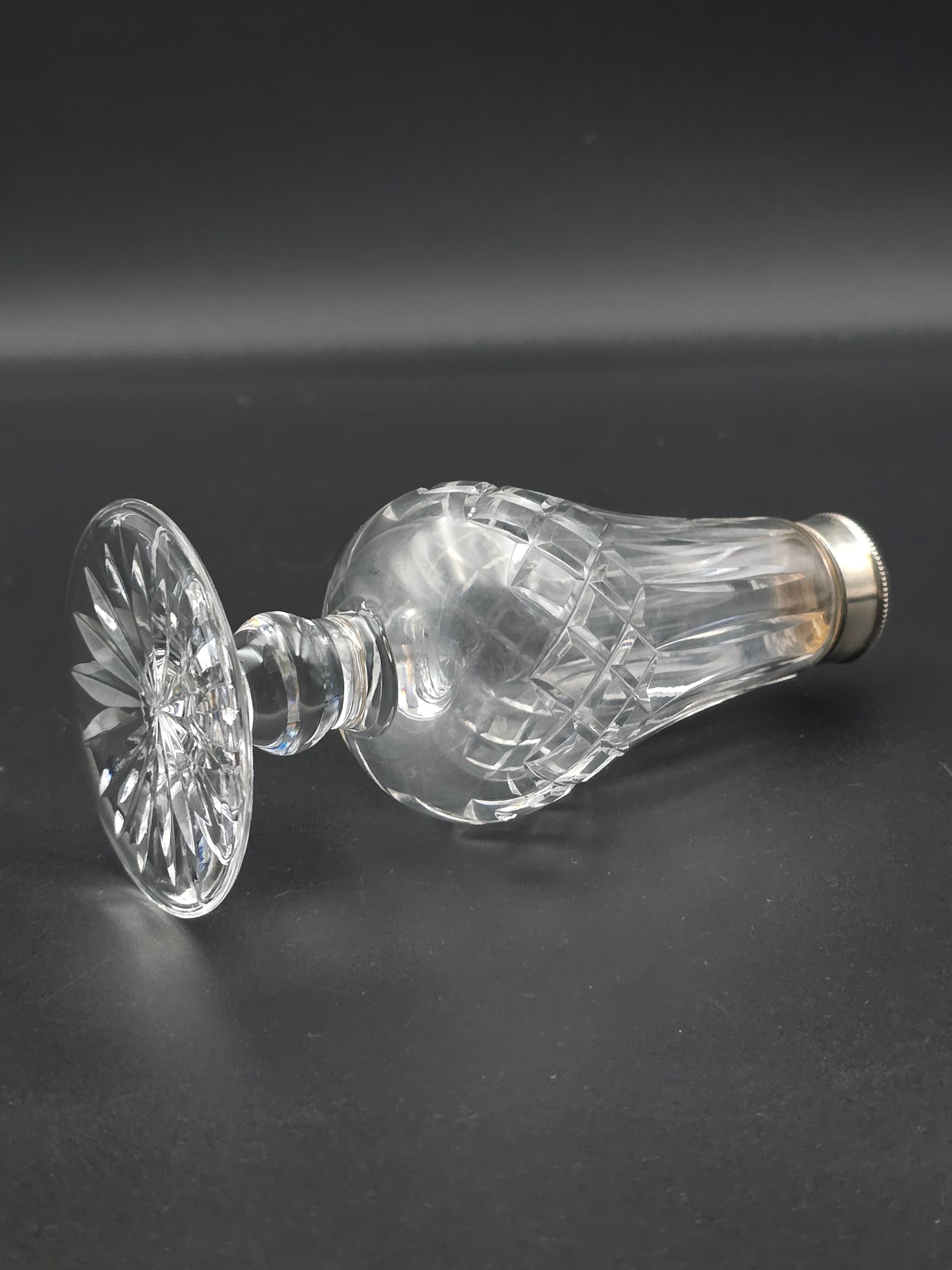 Waterford Lismore Crystal sugar / pepper shaker
