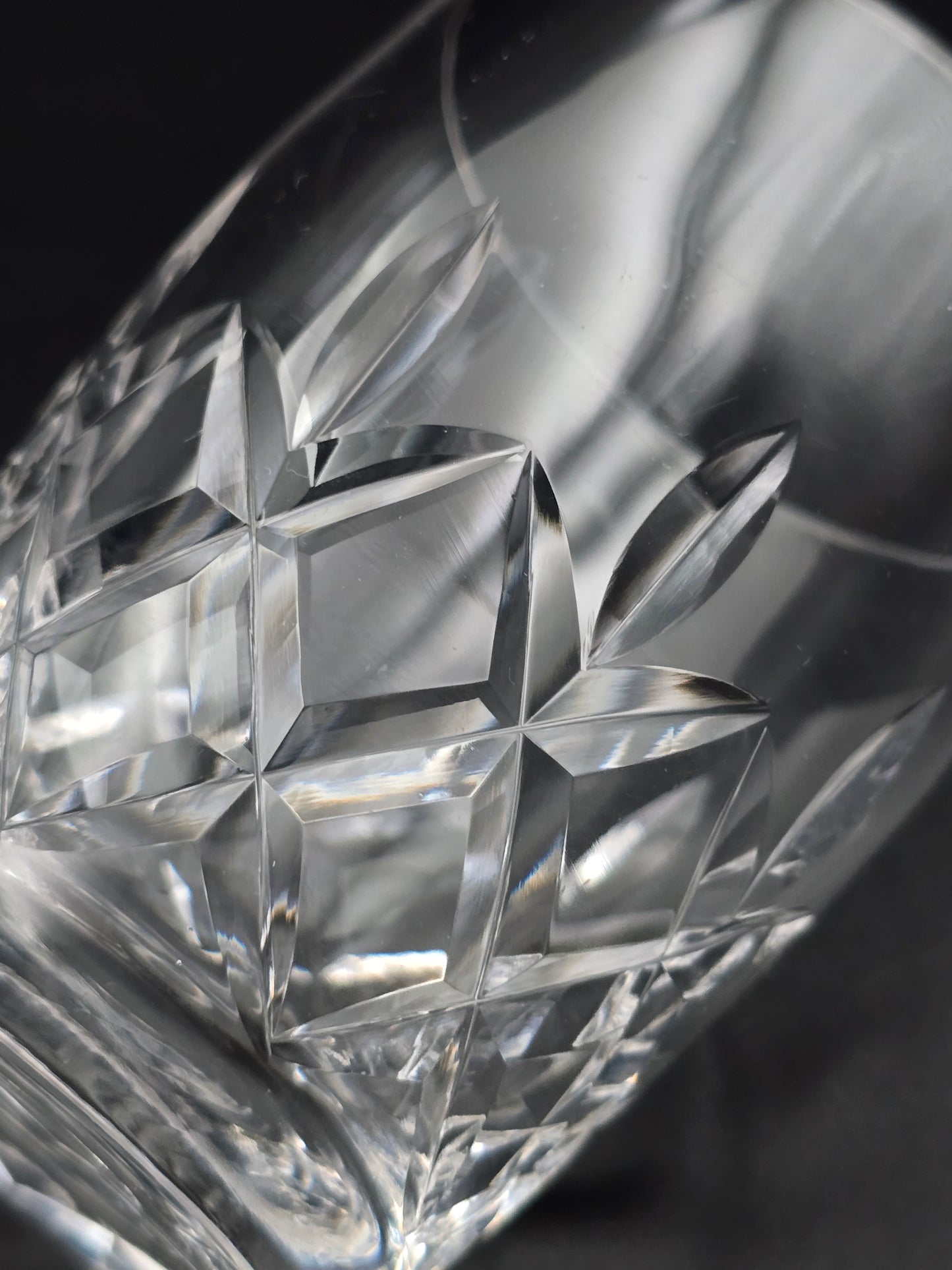 Set of 6 Vintage Stuart Crystal Tumblers – Glengarry Pattern | 10oz | Made in England
