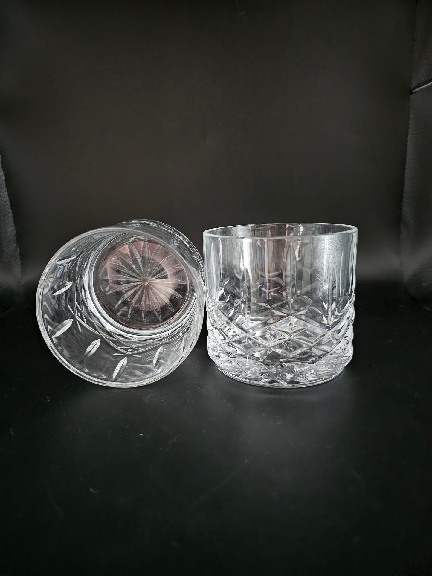 Marquis by Waterford Pair of Crystal Tumblers. Ideal for Whisky, Gin, Vodka or Rum. 12oz