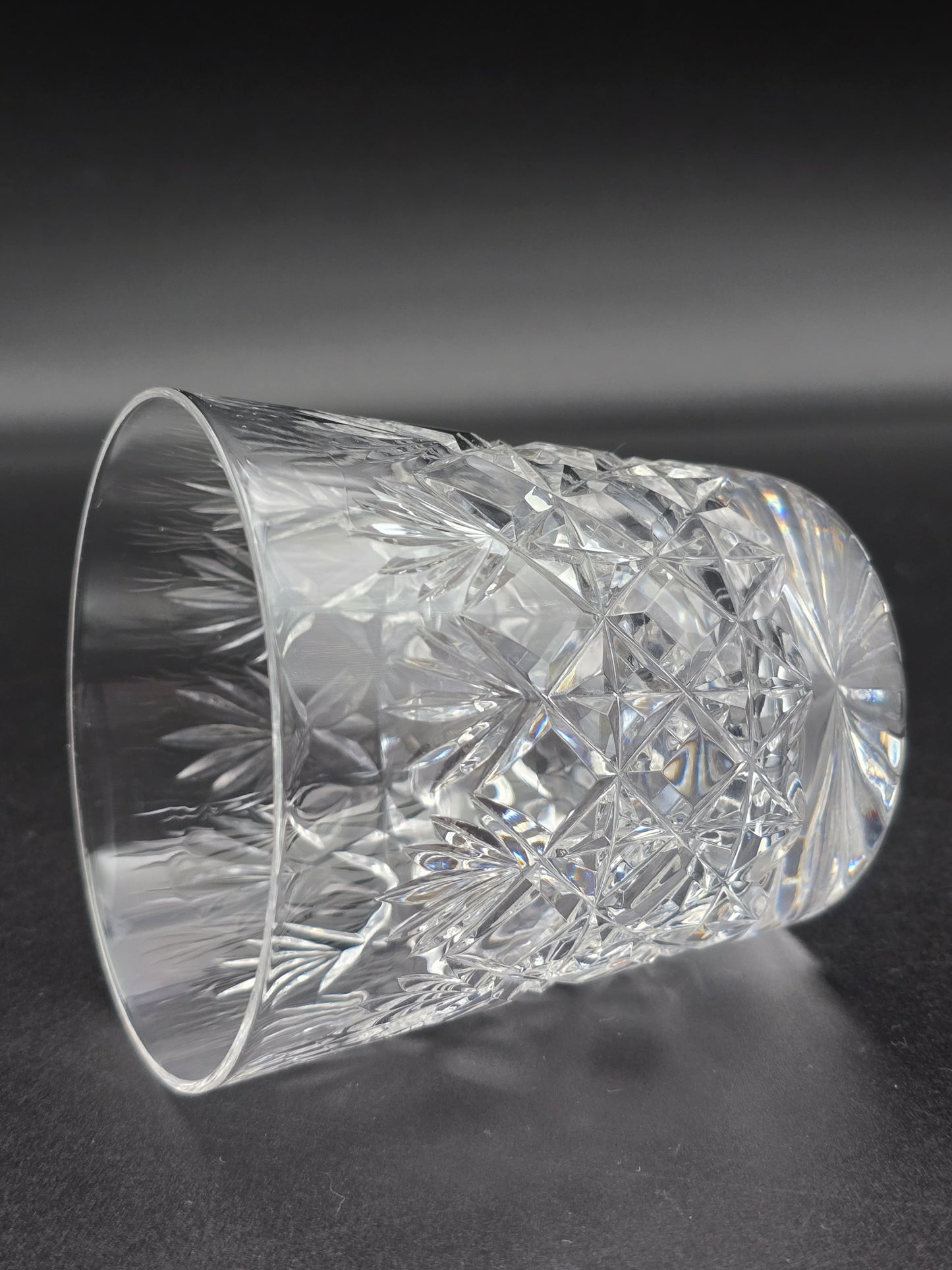 Set of 6 Stuart Crystal ‘Westbury’ Tumblers – 10oz – Star Cut Base – Signed Vintage Glasses – Heavy Bottom, Clear Ring – Immaculate Condition