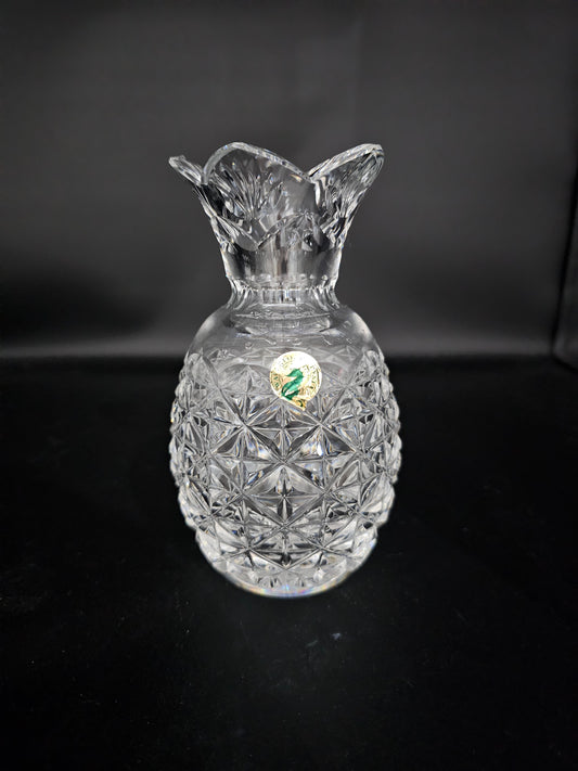 Small Waterford Crystal Pineapple Vase 15.5cm tall