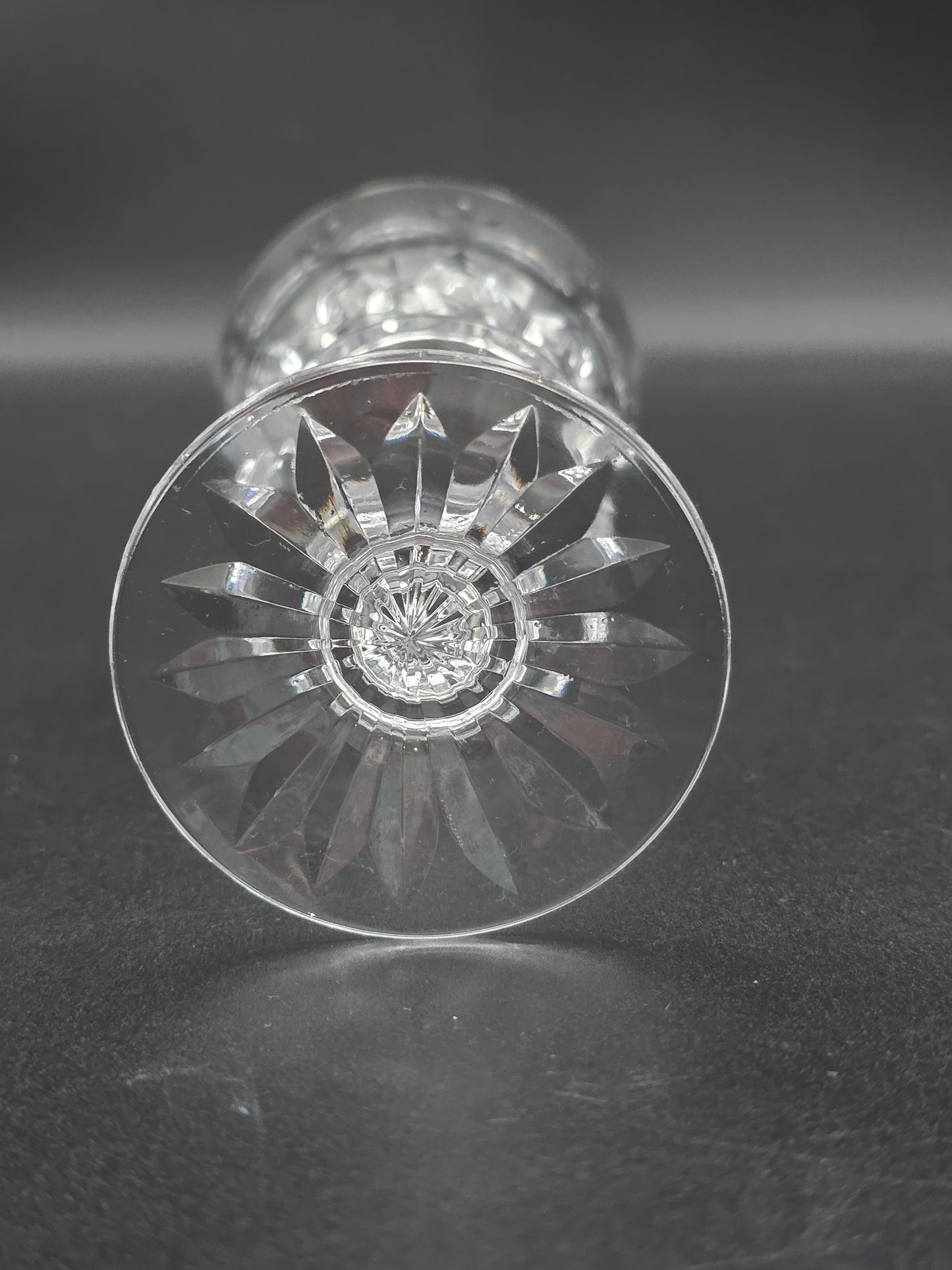 Set of 6 Fine, Hand Cut Crystal Wine Glasses, 175ml Boxed. Brierglass,English.
