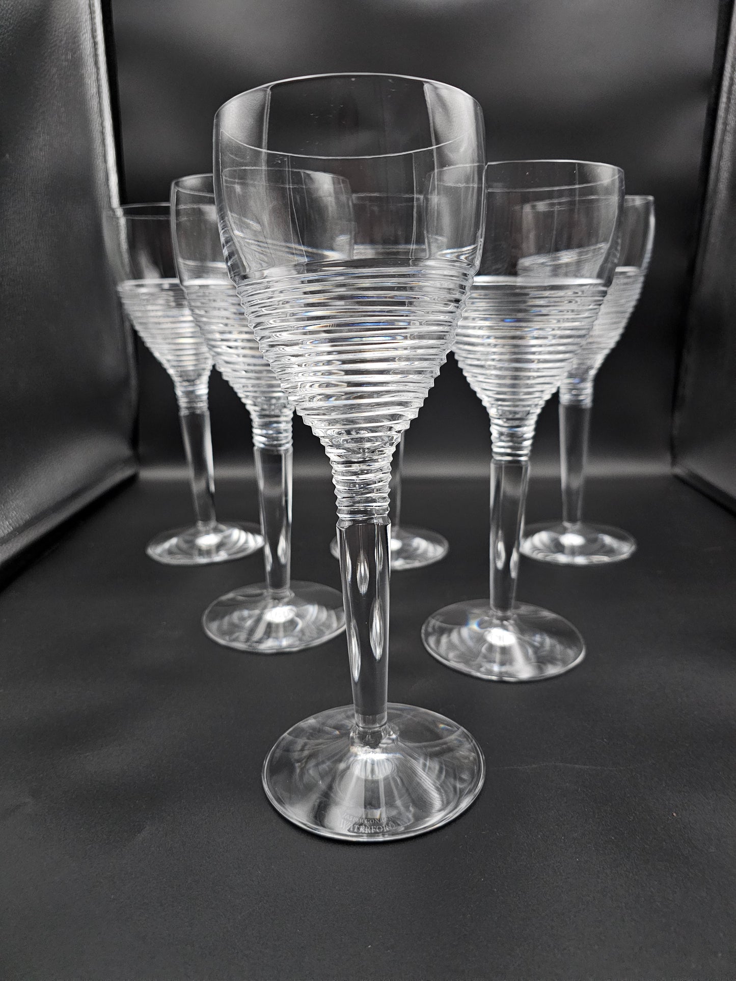 Set of 6 Waterford Jasper Conran Large Strata Wine Glasses 25.5cm tall 500ml