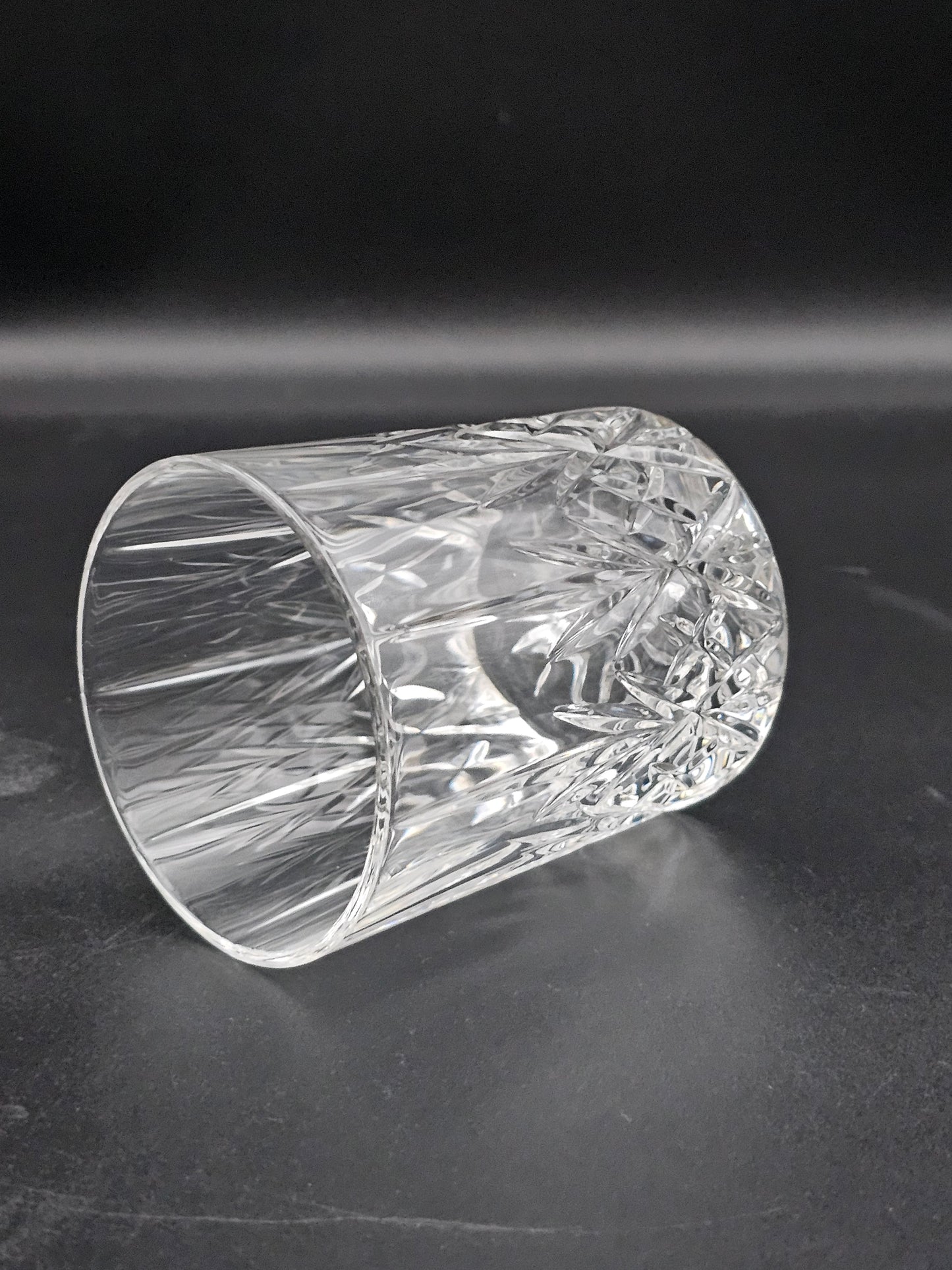 Set of 6 Crystal Whisky Tumblers 7oz