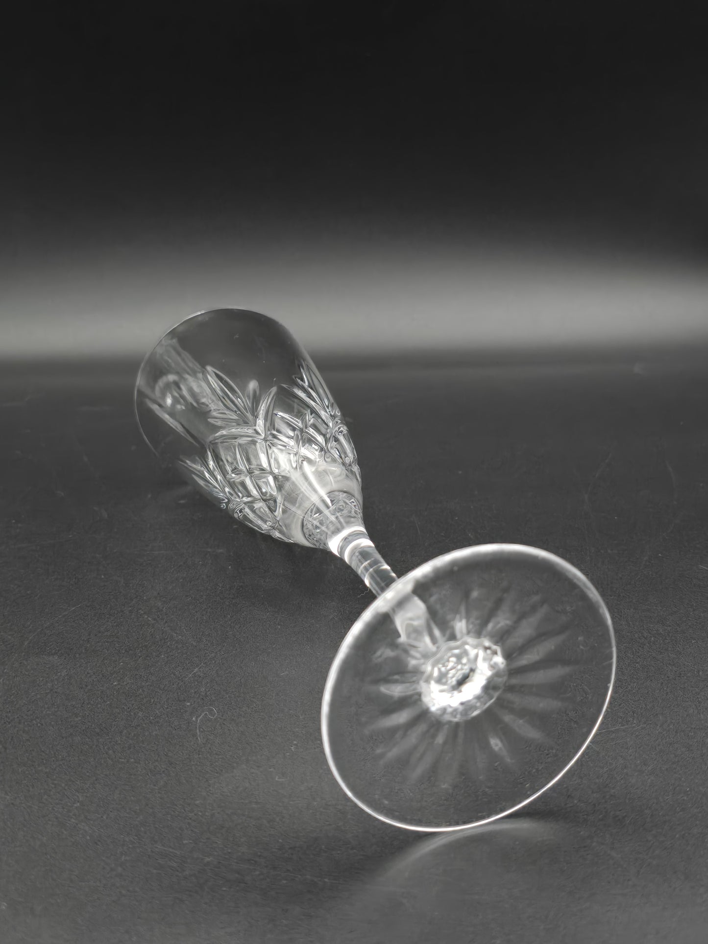 Edinburgh Crystal Romeo Champagne Flute | 200ml | Made in Scotland | Tall Cut Crystal Glass | Wedding Toast | Vintage Crystal