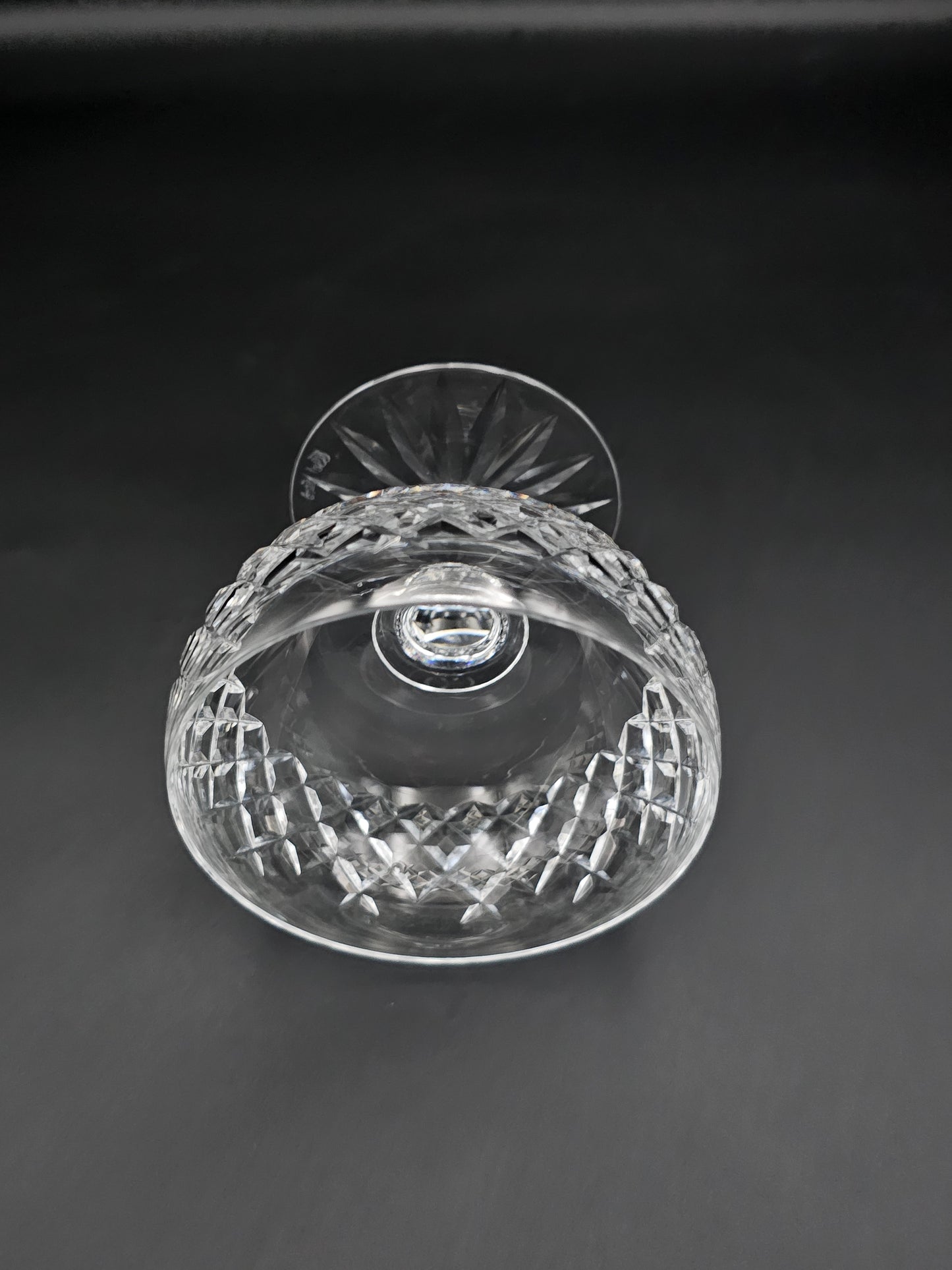 Waterford Crystal Boyne Pattern set of 6 Crystal dessert or starter bowls.