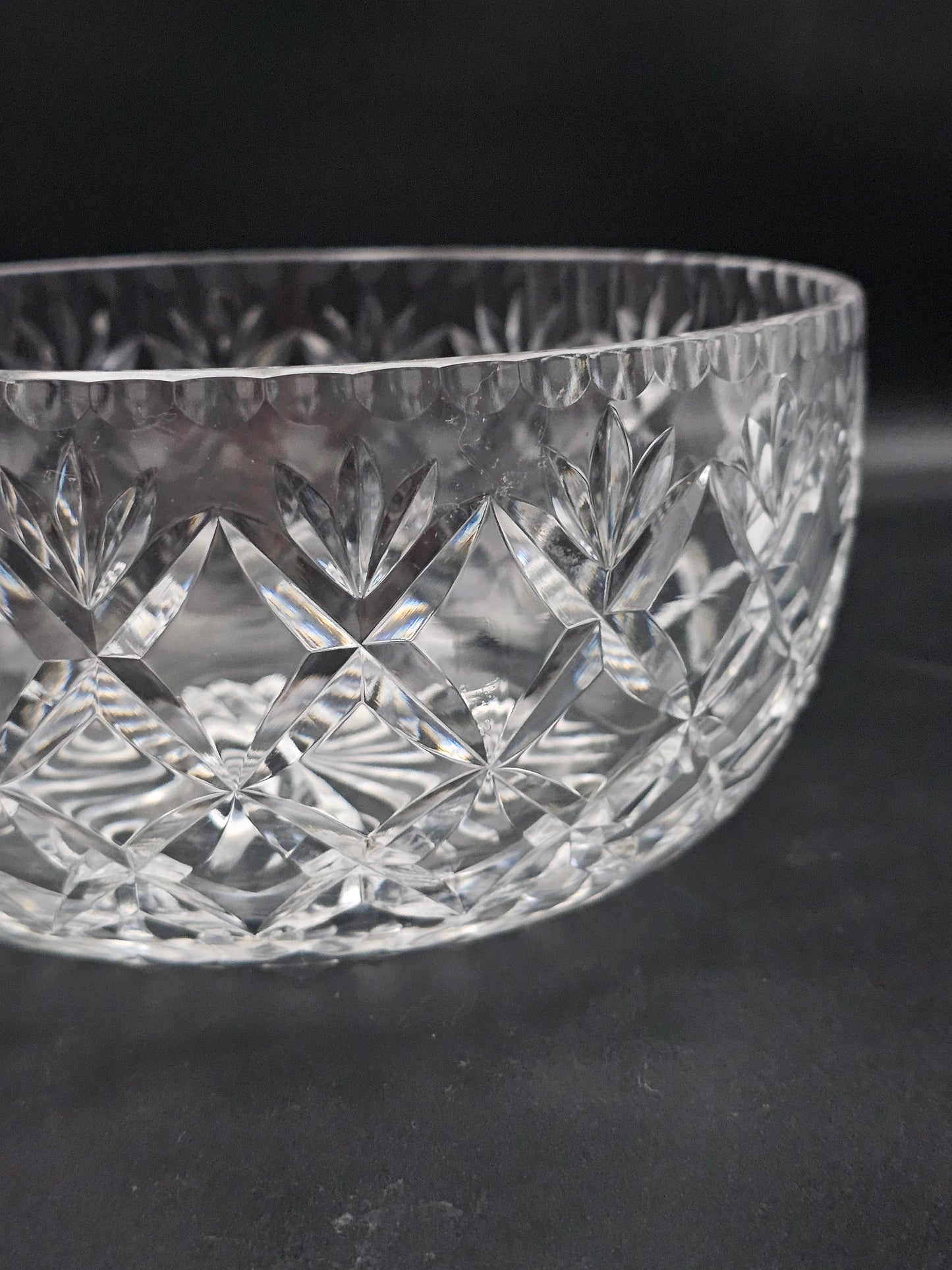 Royal Doulton Crystal Salad, Fruit or Trifle bowl 8"