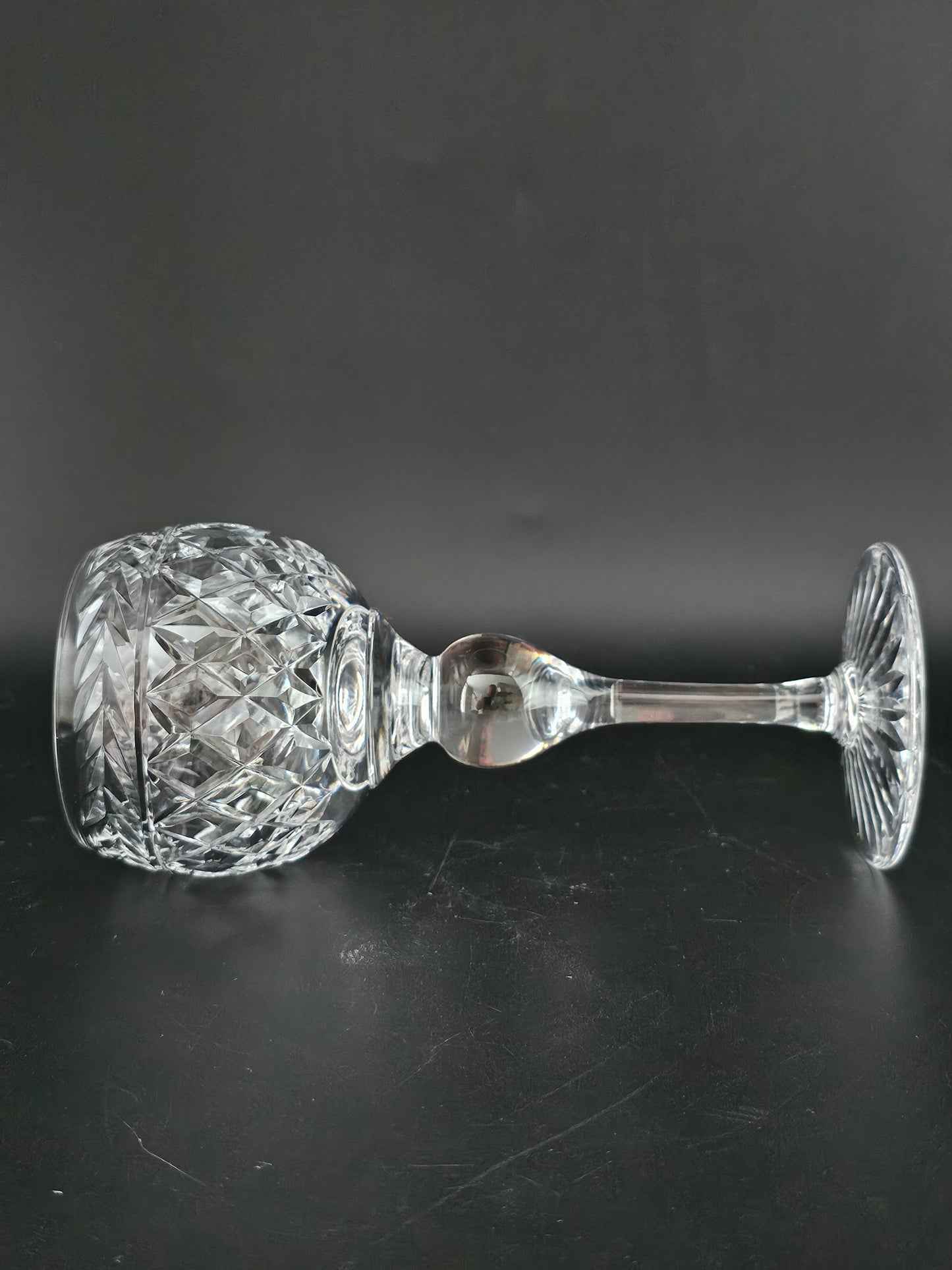 Set of 4 Crystal Wine Goblets 175ml