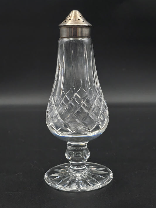Waterford Lismore Crystal sugar / pepper shaker