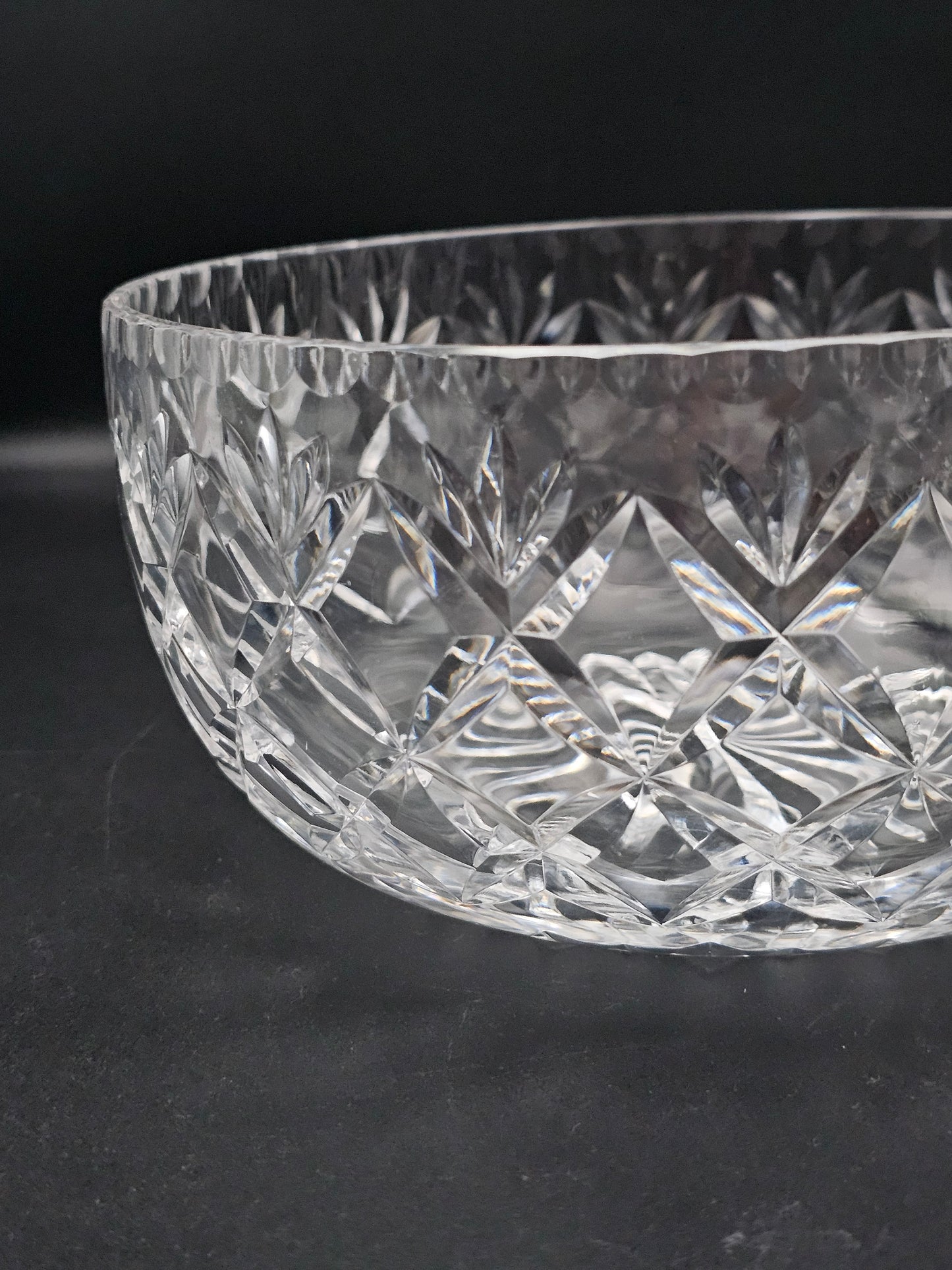 Royal Doulton Crystal Salad, Fruit or Trifle bowl 8"