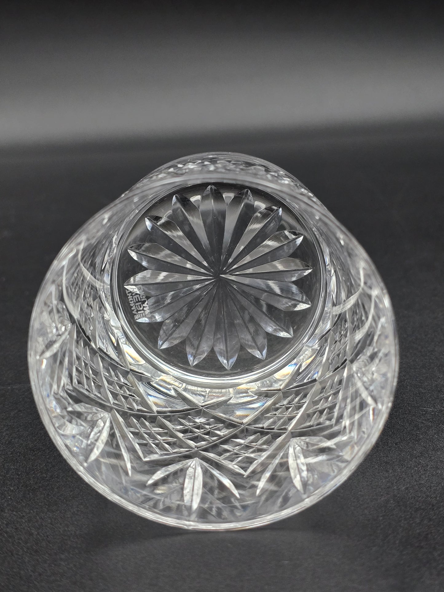 Set of 6 Thomas Webb Chiltern Pattern small 7oz Crystal tumblers