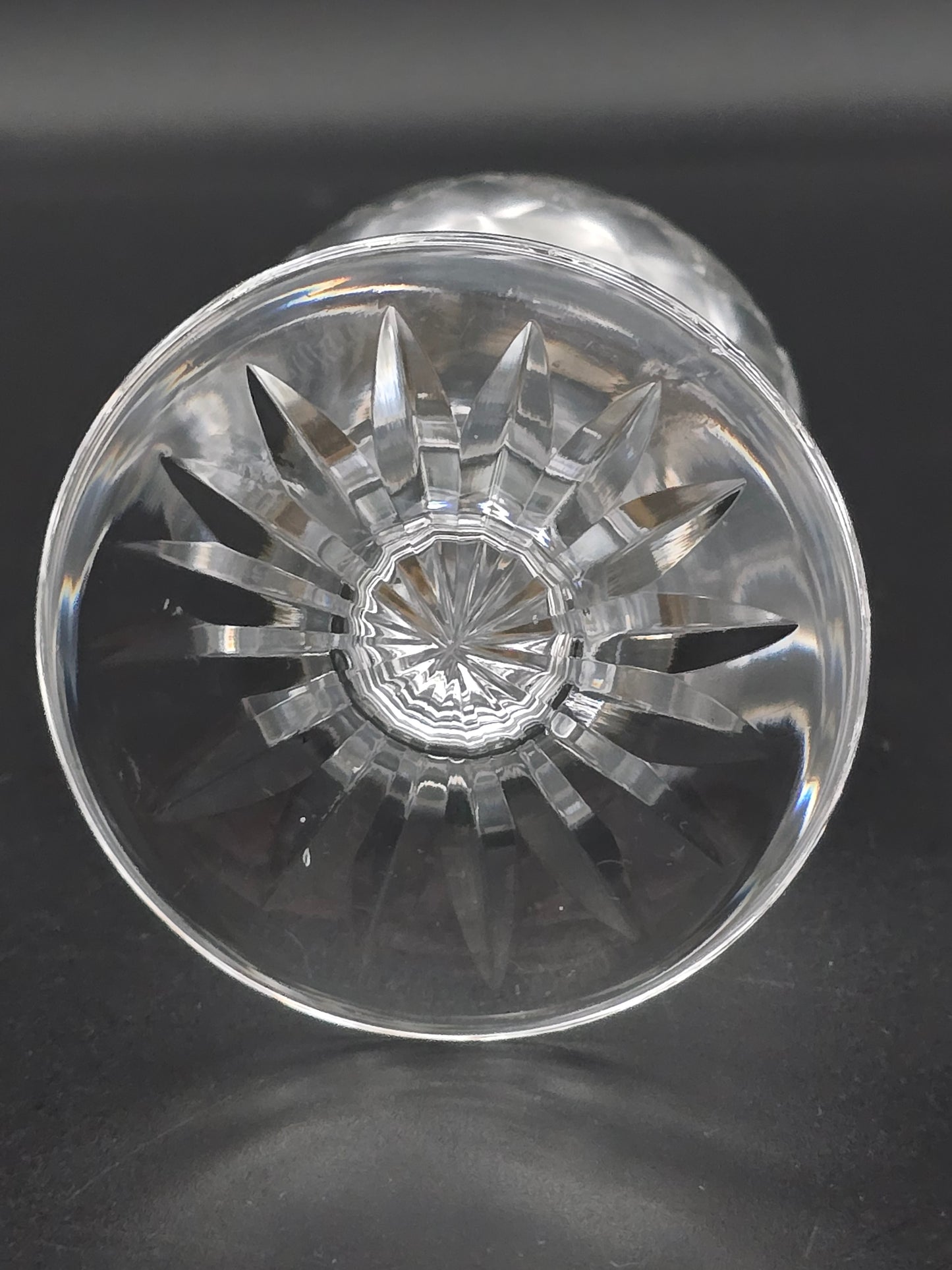 Waterford Lismore Crystal sugar / pepper shaker