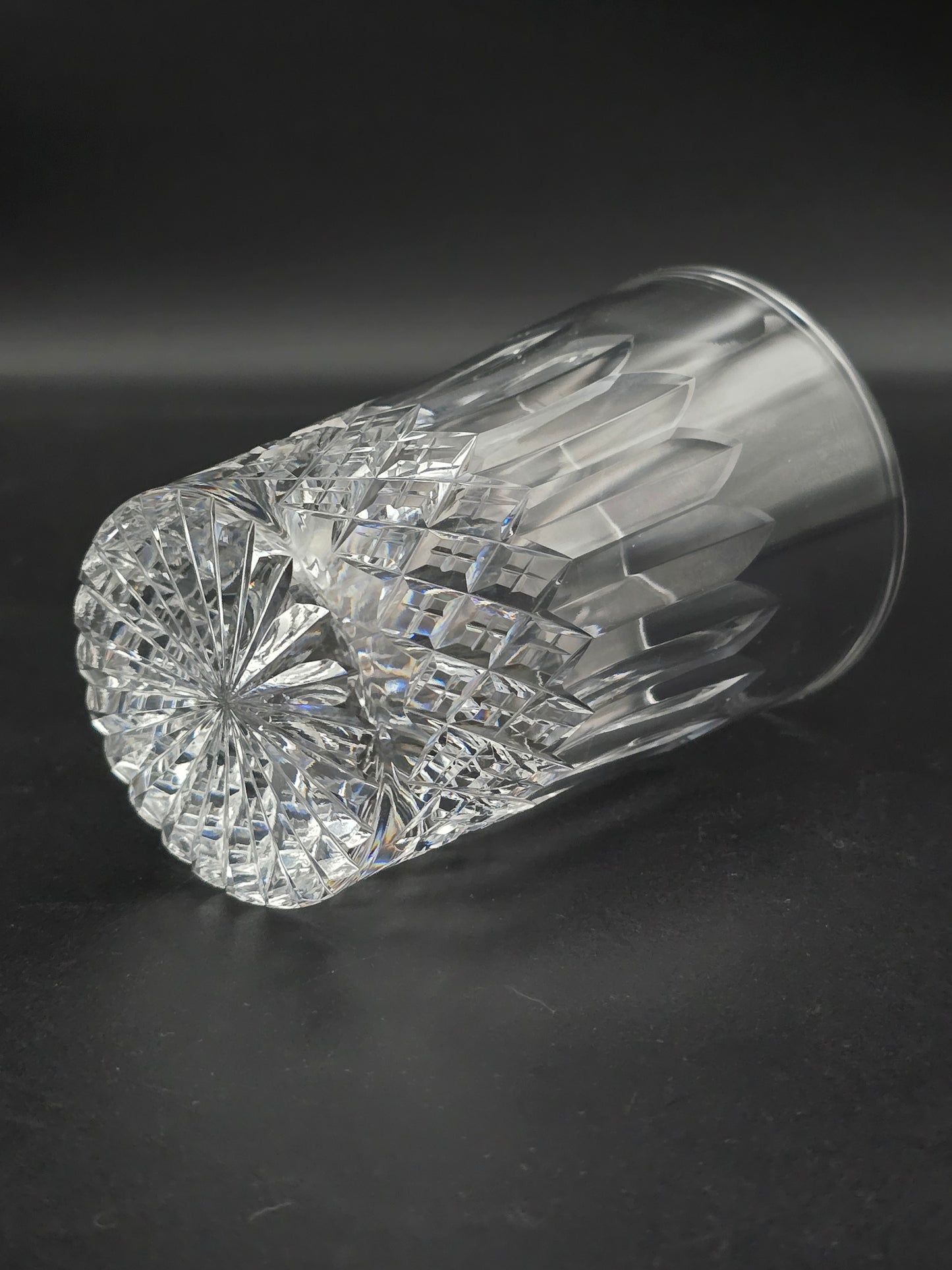 Set of 4 Galway Claddagh Irish Crystal Tumblers. 9oz.