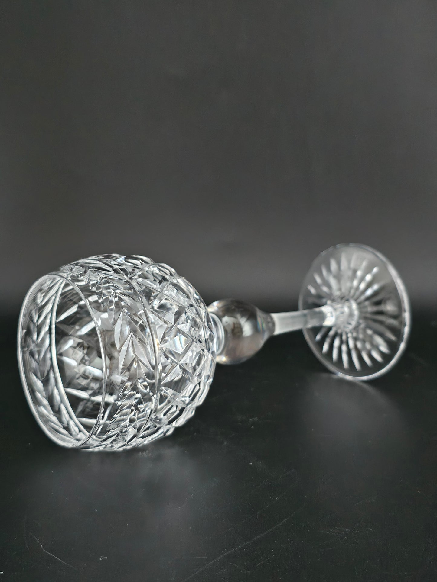 Set of 4 Crystal Wine Goblets 175ml