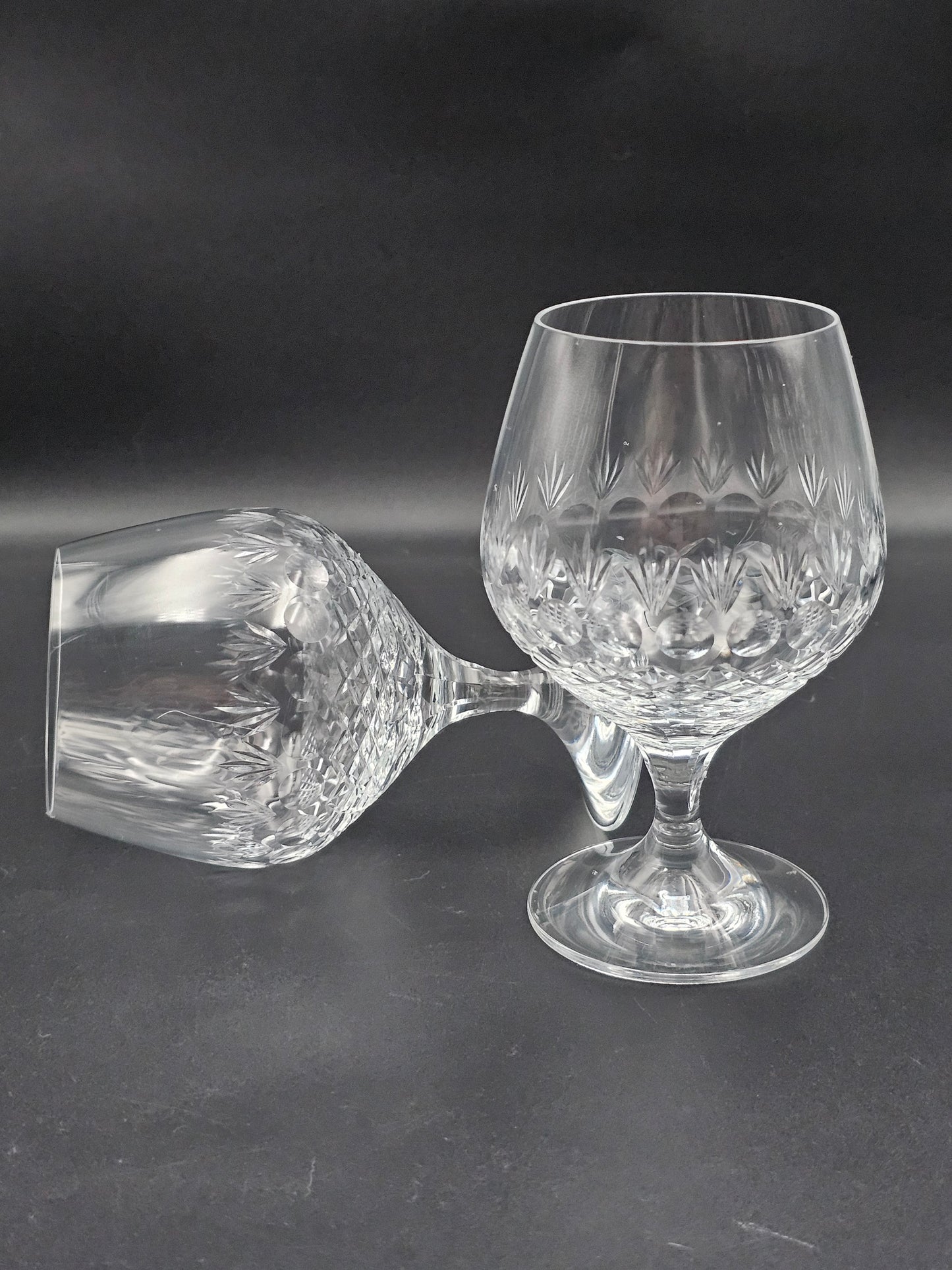 Beautiful vintage pair of Brandy Glasses 12oz