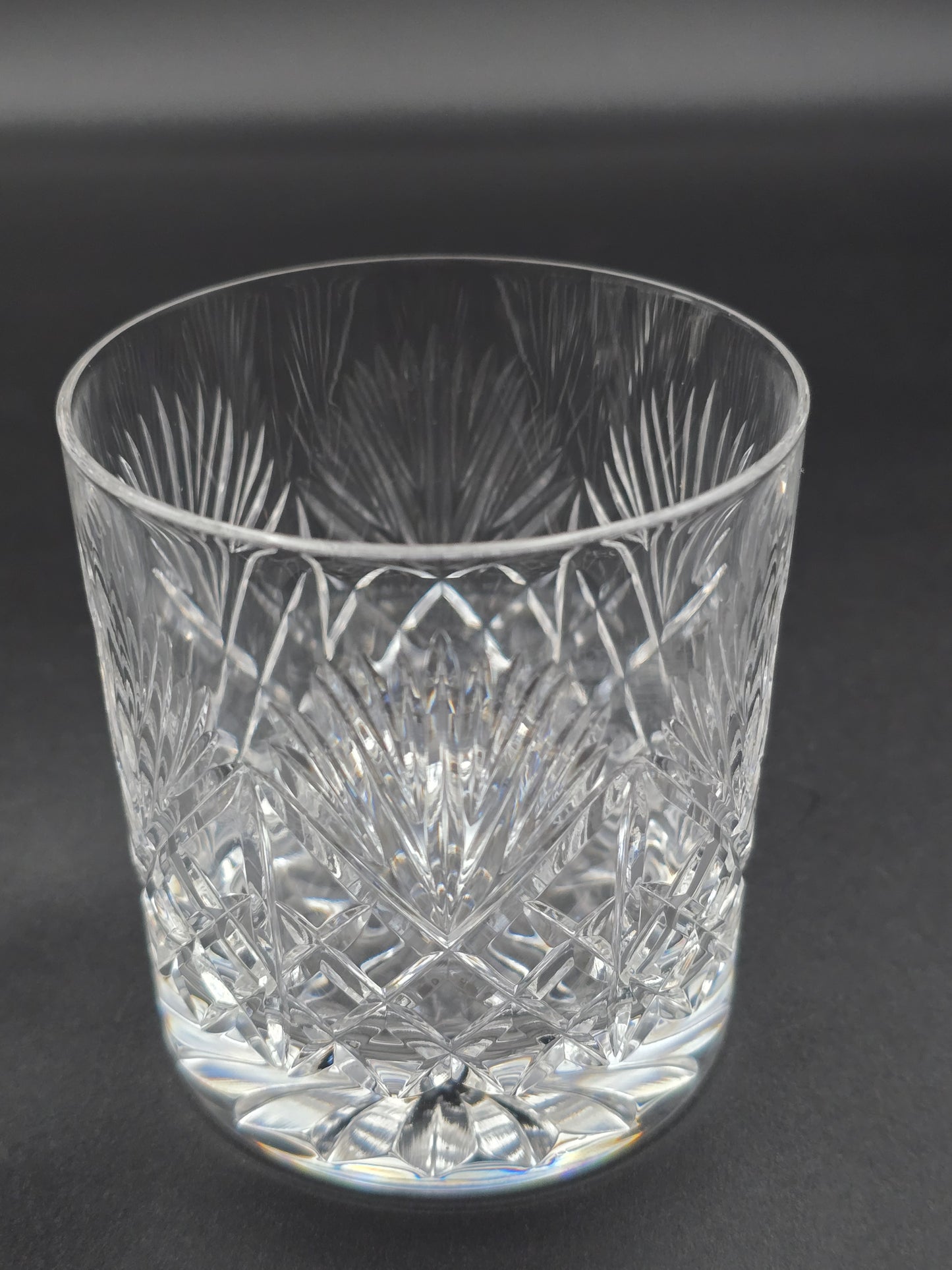 Stunning set of 6 Large Edinburgh Crystal Iona Pattern Tumblers. 10oz