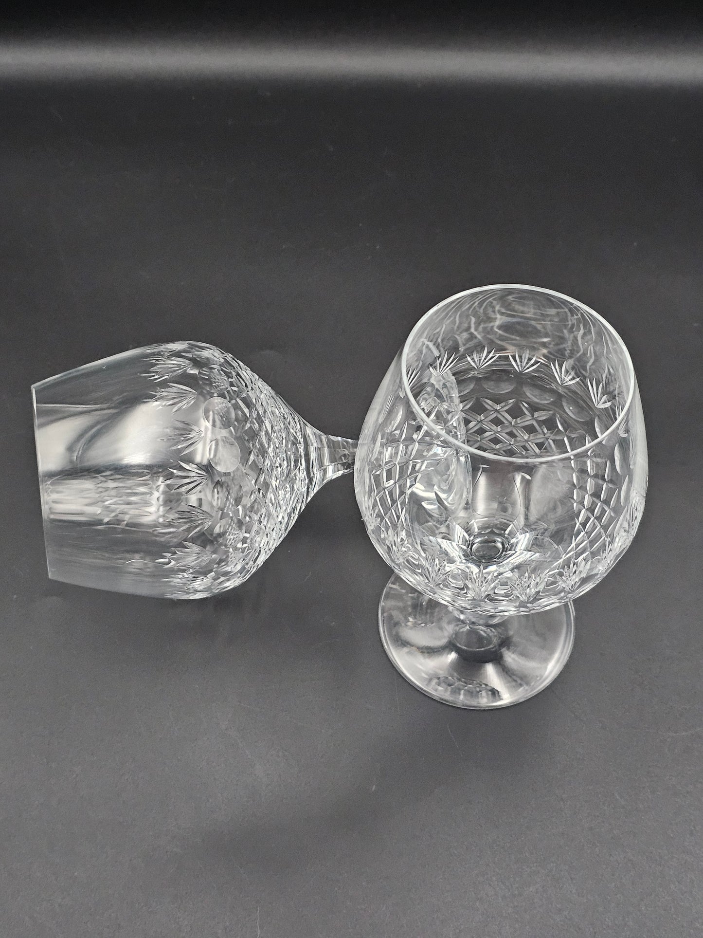 Beautiful vintage pair of Brandy Glasses 12oz