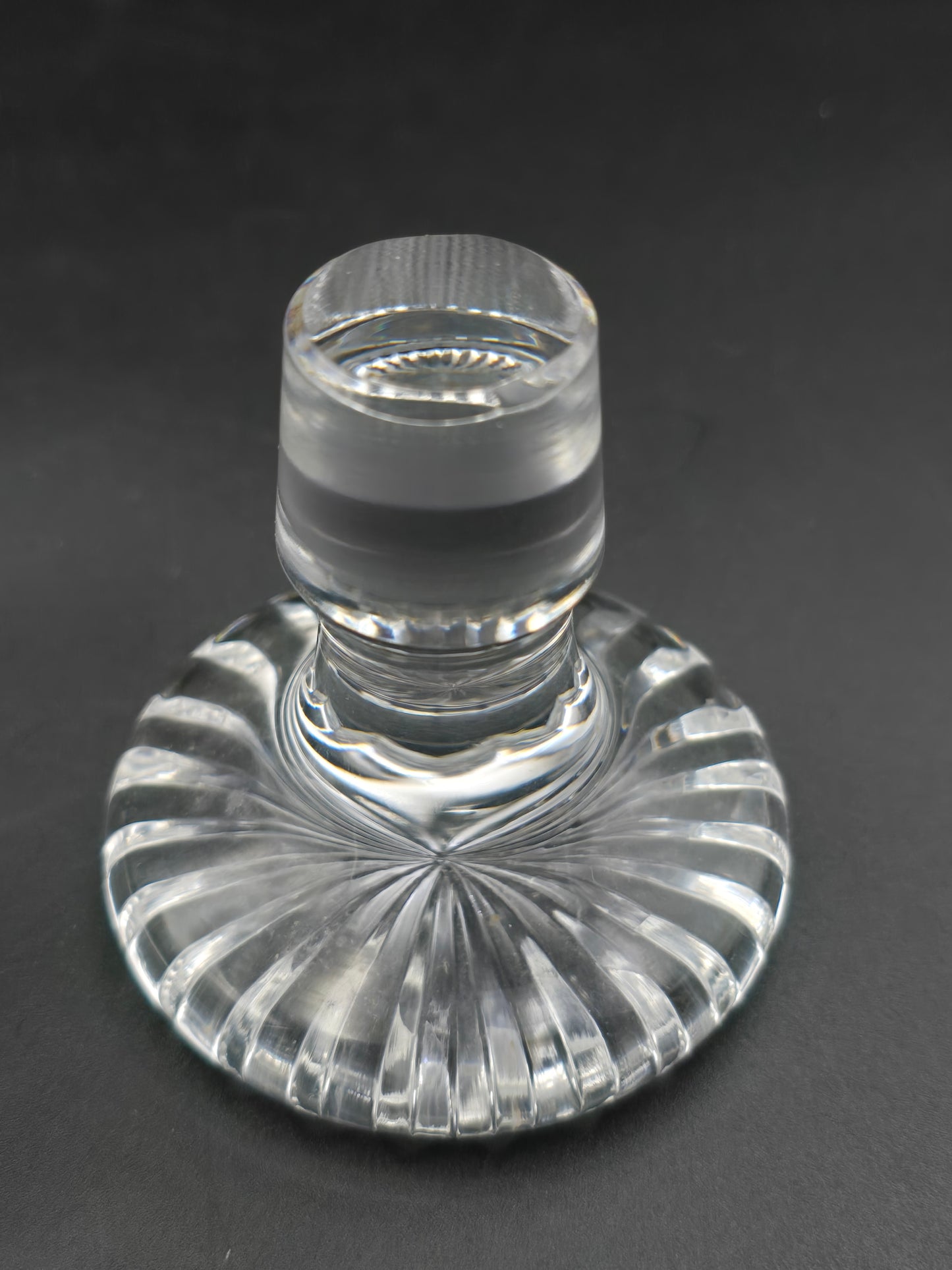 Stuart Crystal Hamilton Pattern Decanter with Stopper in Original Box