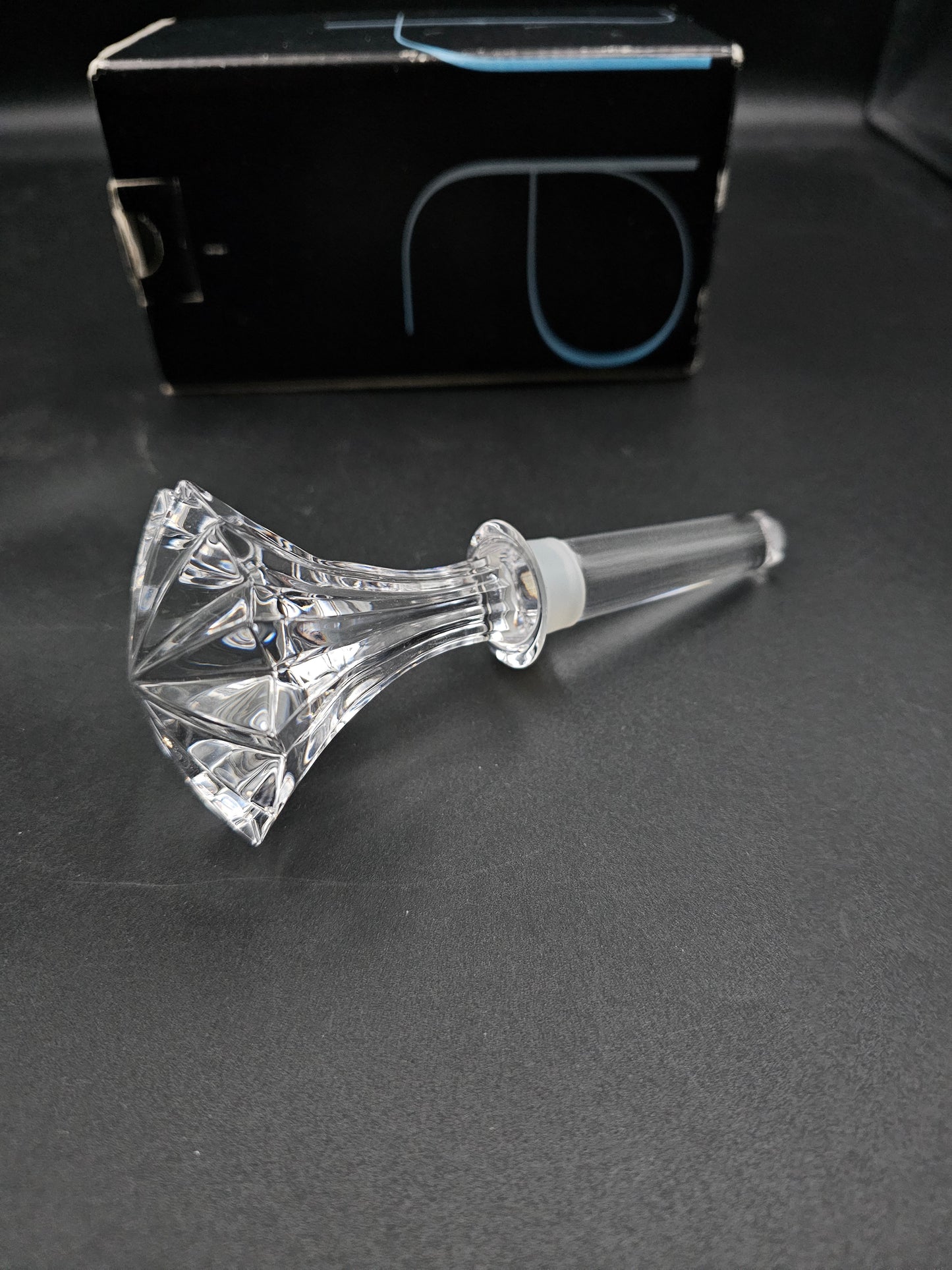 Stuart Crystal Starburst Crystal Wine Stopper