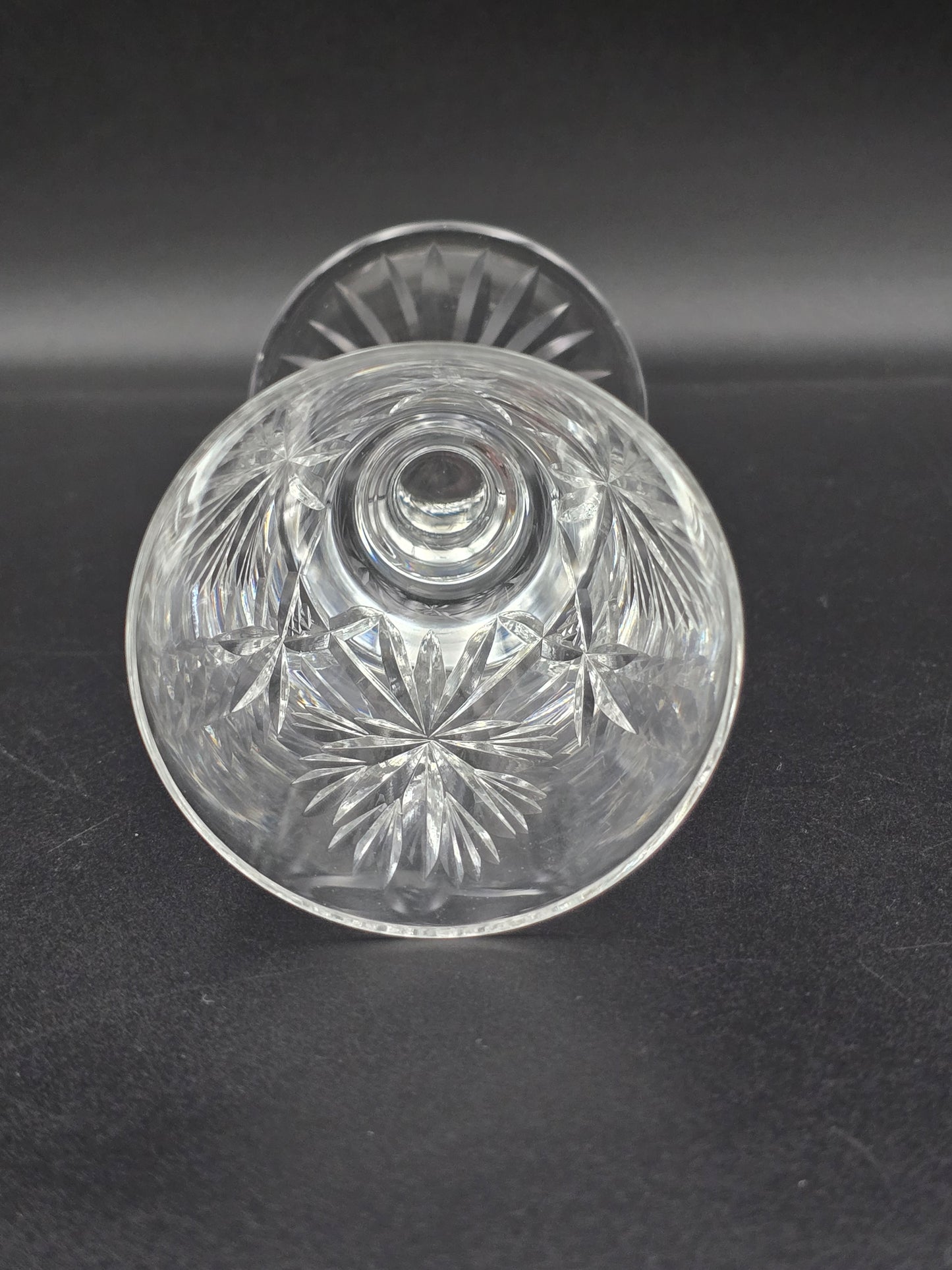 Star of Edinburgh, Edinburgh Crystal set of 6 Crystal Wine glasses. 150ml. 13.5cm tall