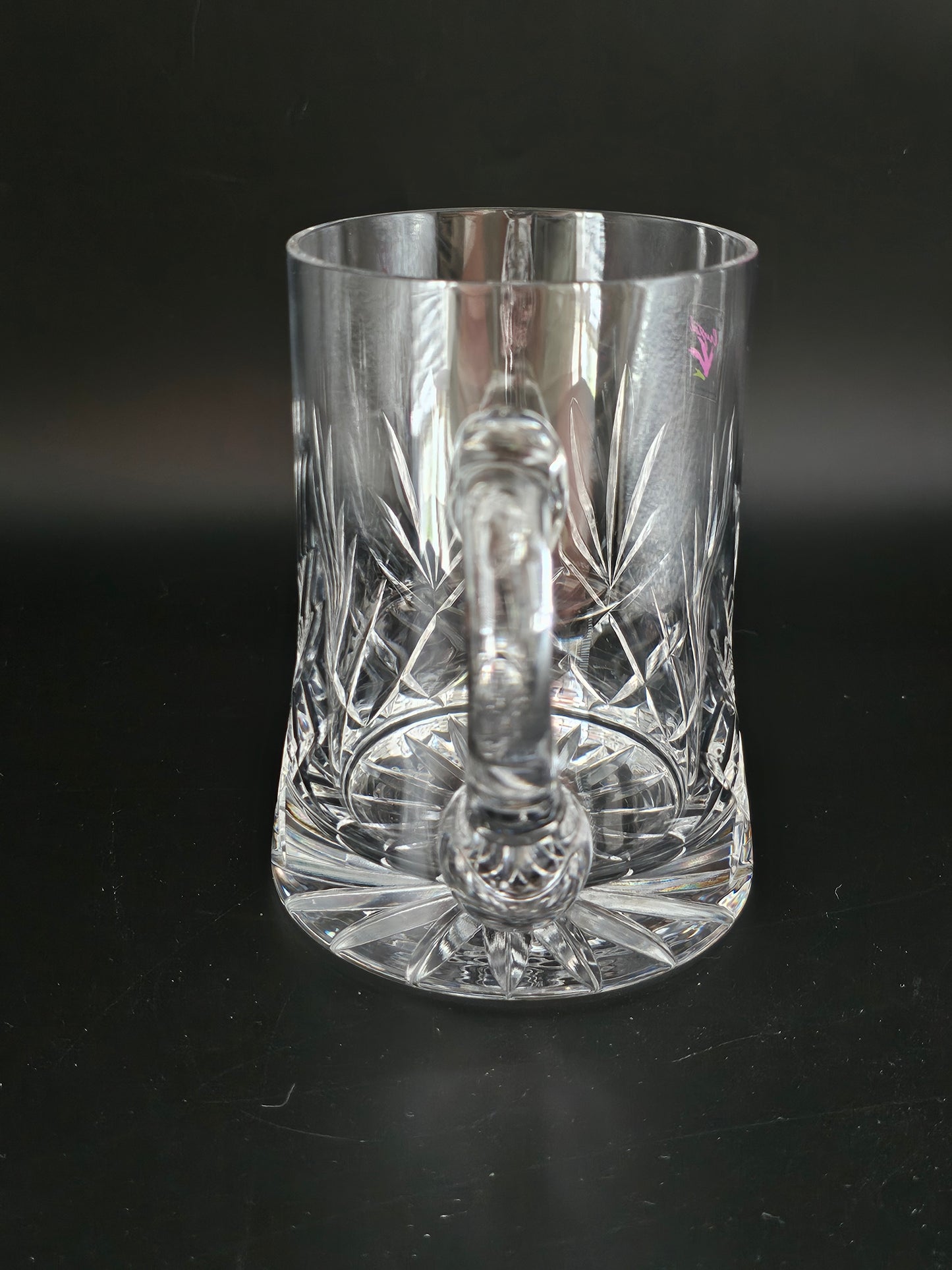 Beautiful, Large Caithness Crystal Tankard.570ml. Boxed.