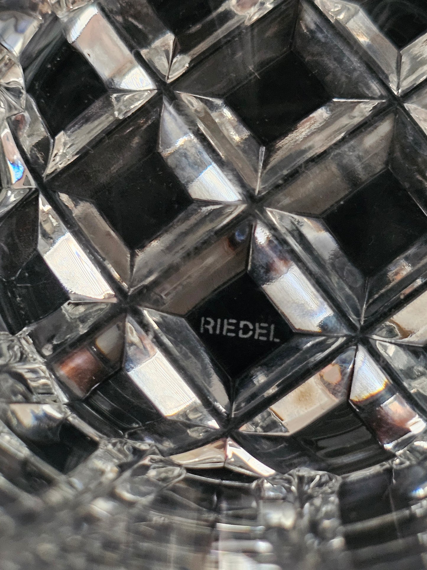 Riedel Crystal Double Rocks set of 6 Whisky Tumblers. 11oz