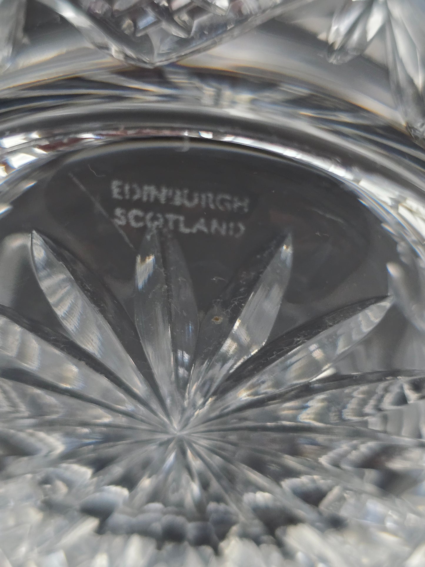Set of 6 Edinburgh Crystal Beauly 9 oz Tumblers – Original Box, Star‑Cut Base, 1st Quality