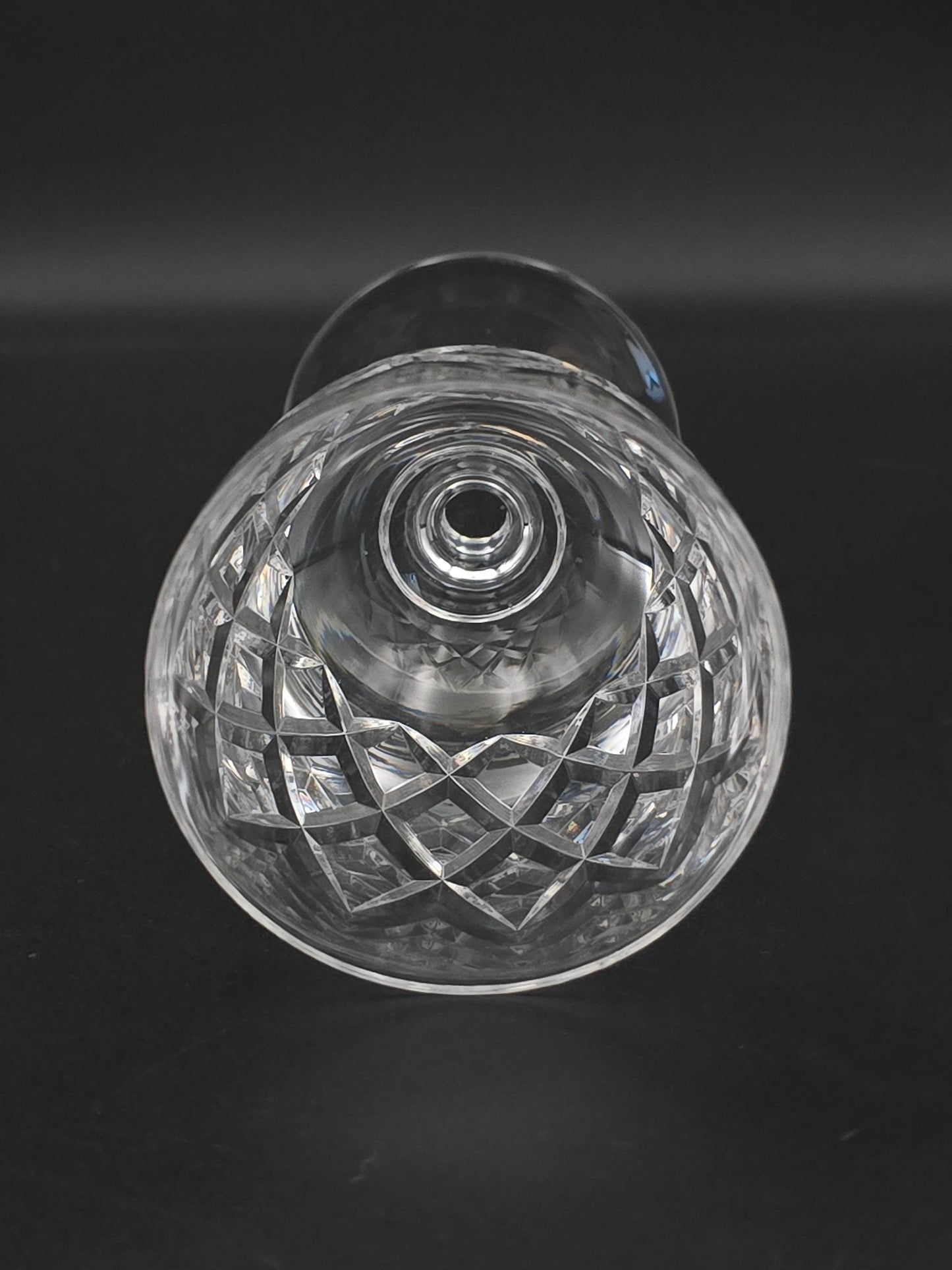 Set of 4 Crystal Glass goblets. 165ml. 12cm tall