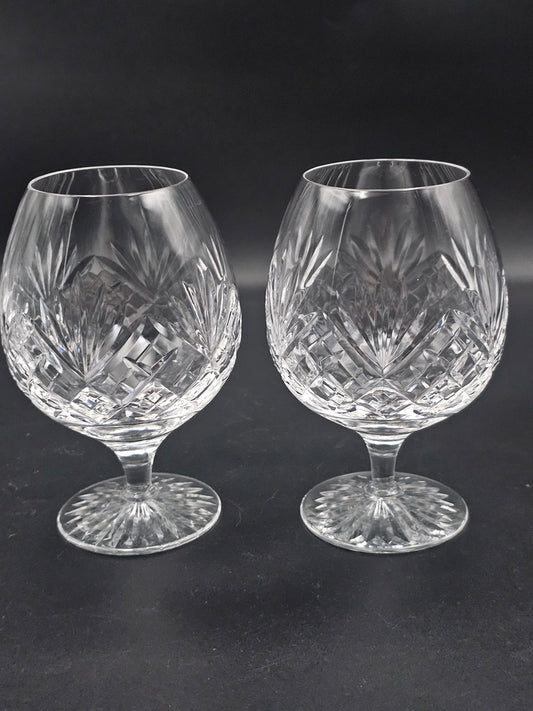 Pair of Royal Doulton Westminster Large brandy or Cognac glasses 13oz