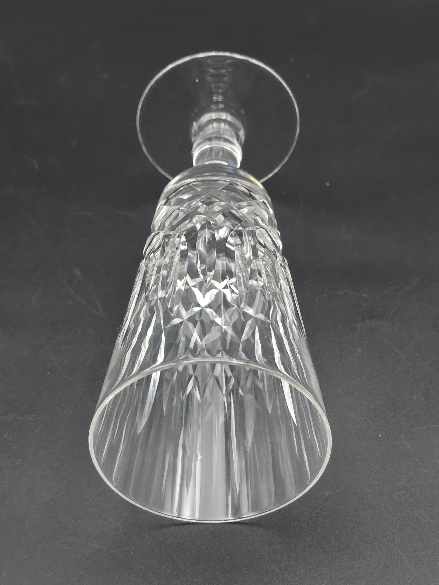 Set of 6 Vintage Crystal Champagne Flutes 200ml