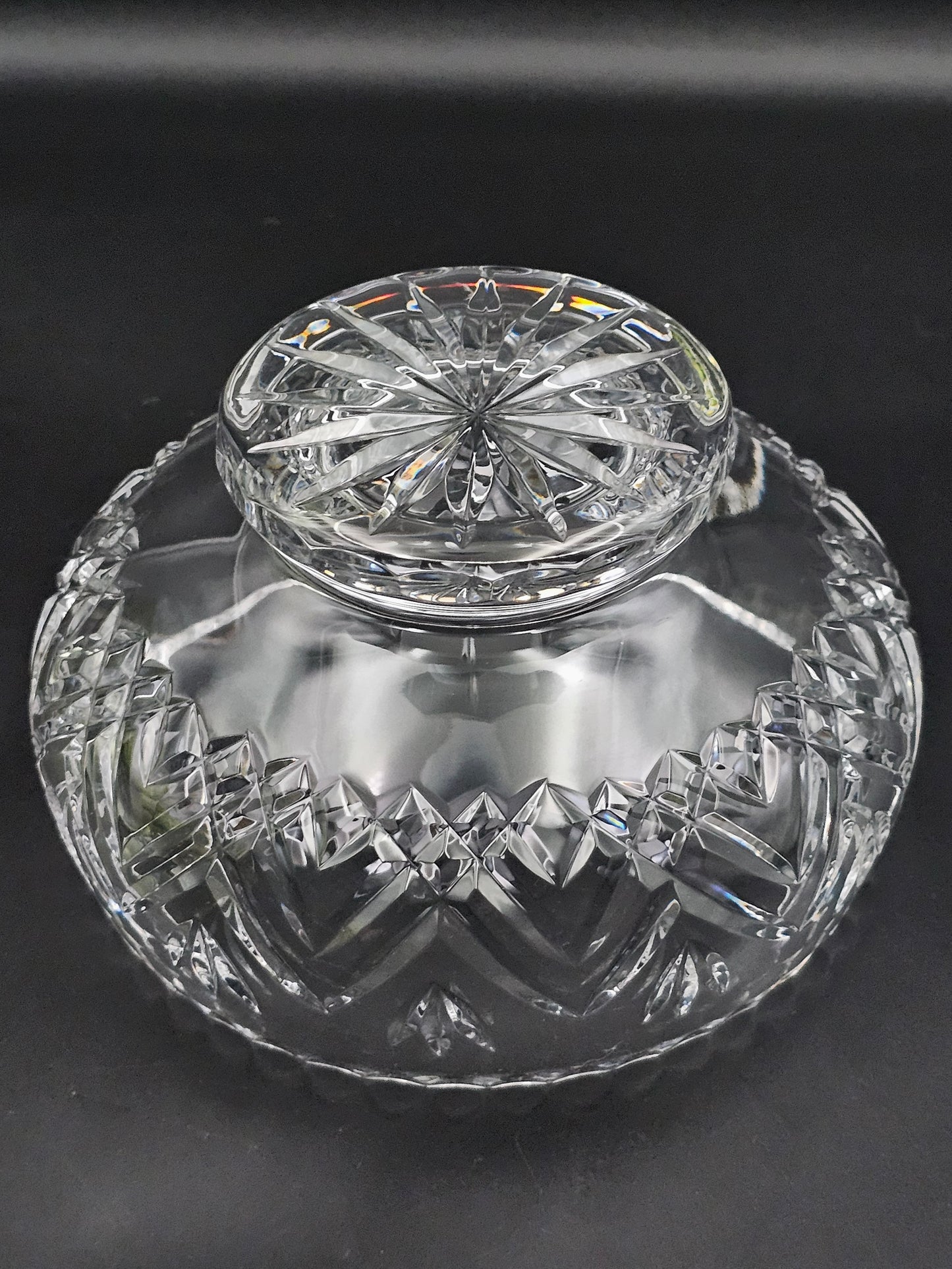 Crystal Rose Posy bowl 14.5cm wide