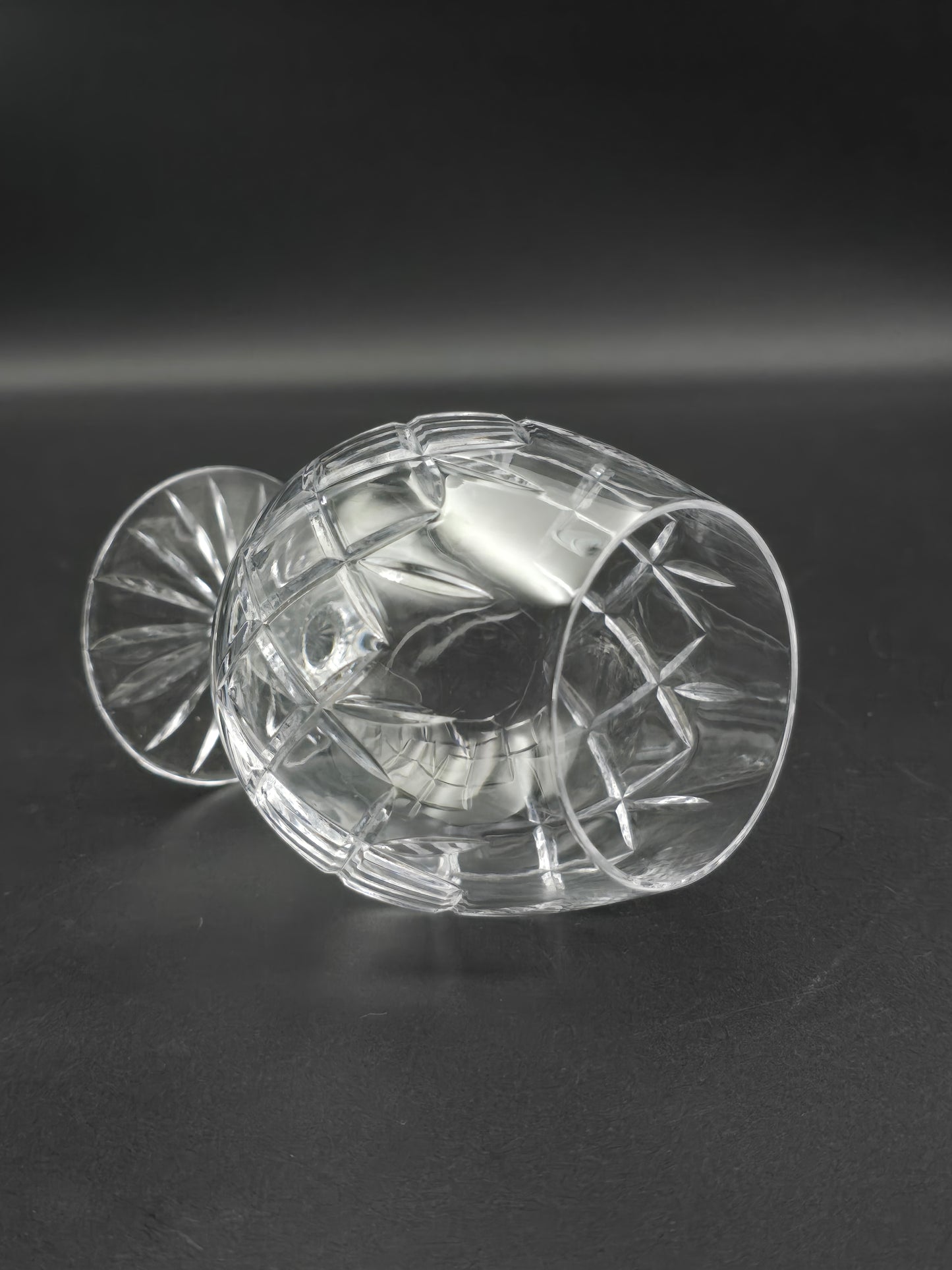 Set of 4 Crystal Brandy or Cognac glasses 11oz