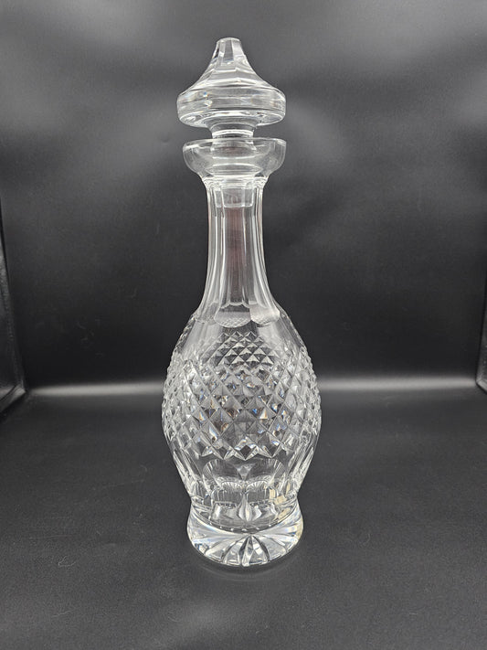 Waterford Colleen Pattern Crystal Decanter boxed 34cm tall