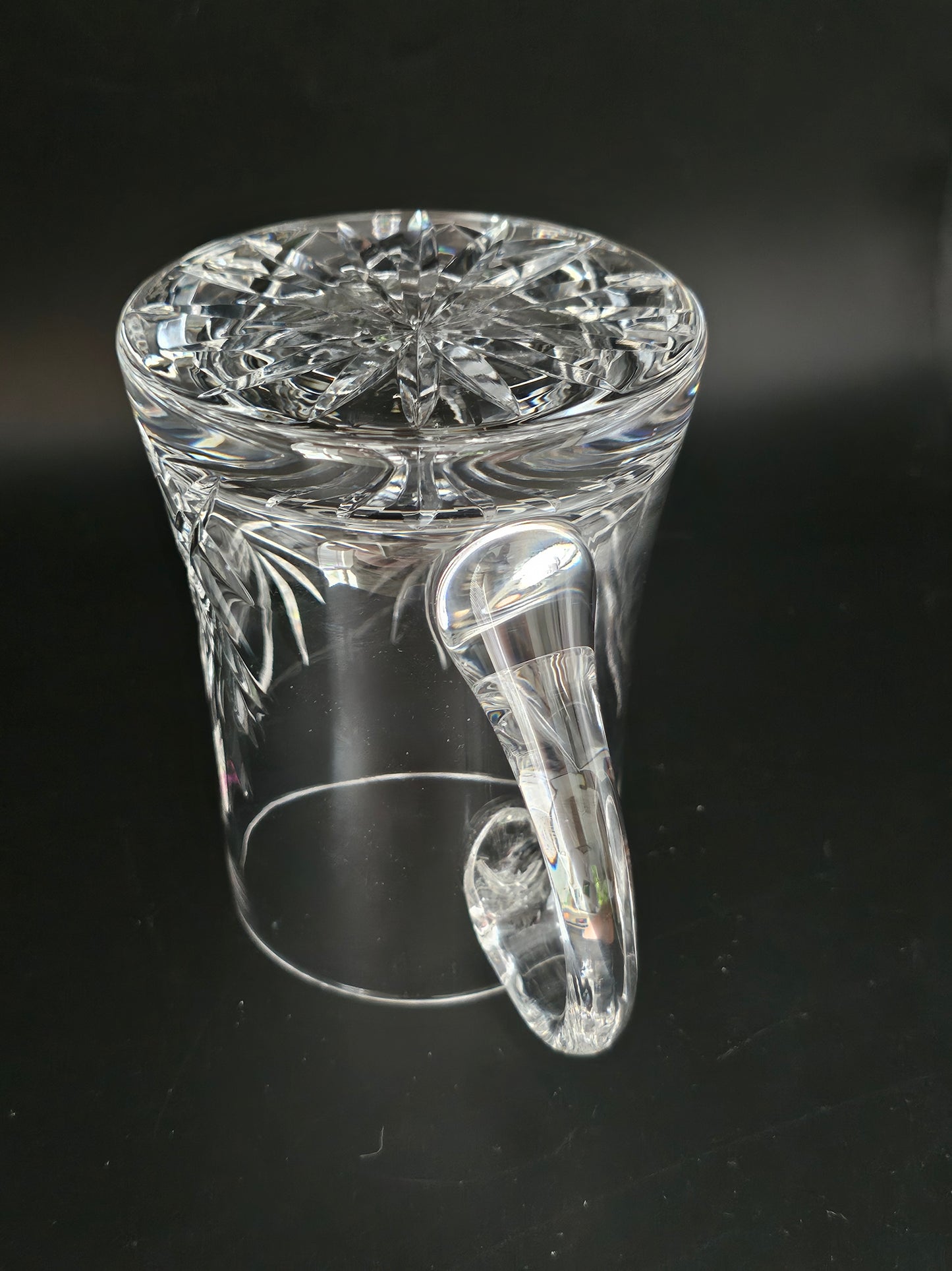 Beautiful, Large Caithness Crystal Tankard.570ml. Boxed.