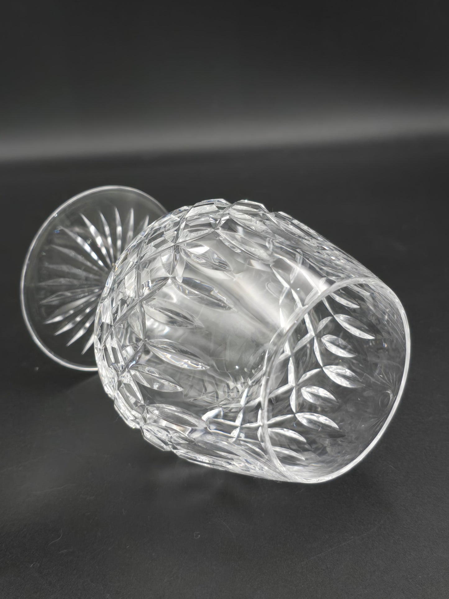 Pair of Stuart Crystal Glendevon Pattern Brandy Glasses 11oz